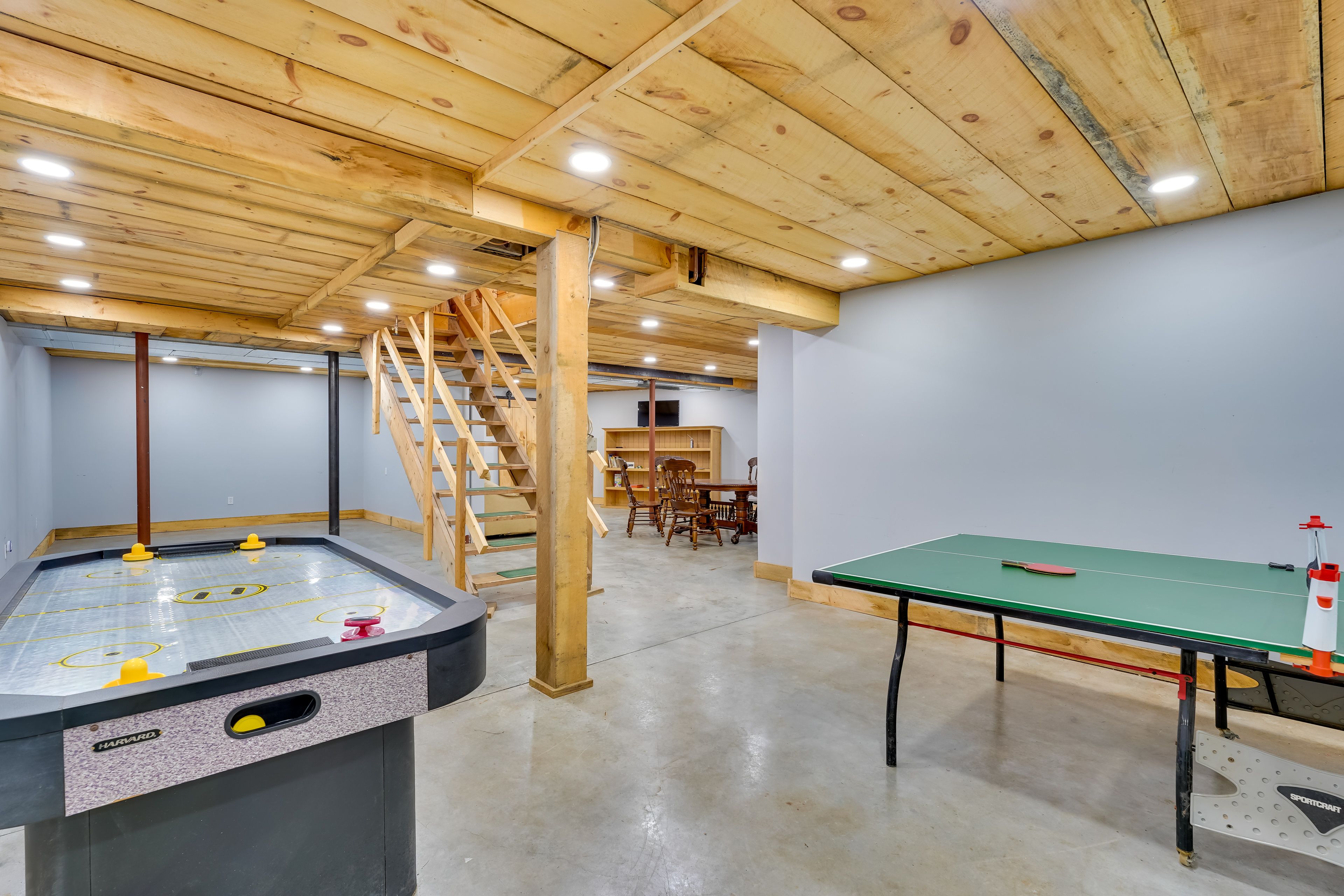 Game Room | Air Hockey Table | Ping Pong Table