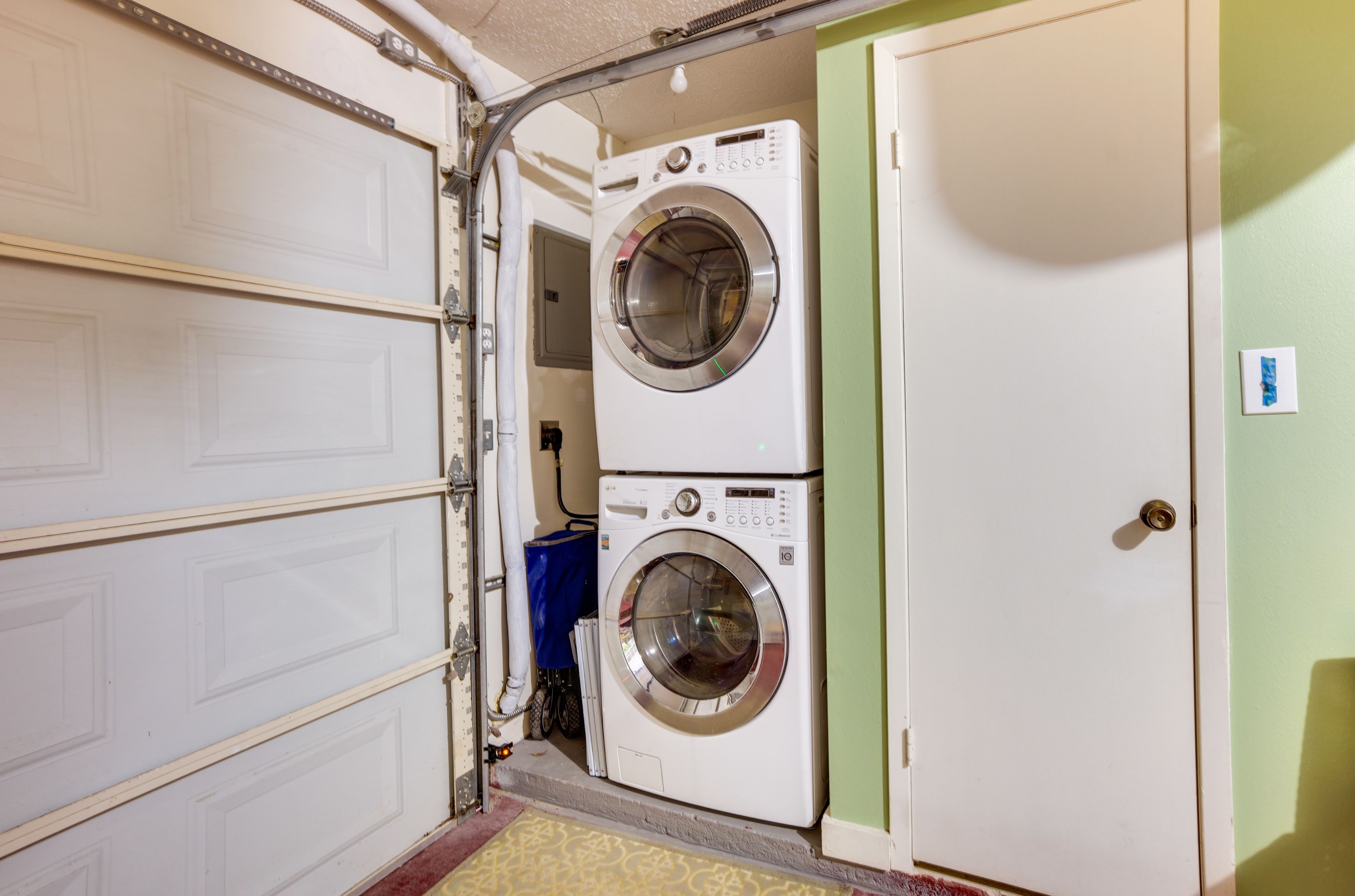 In-Unit Laundry | Stackable Washer + Dryer