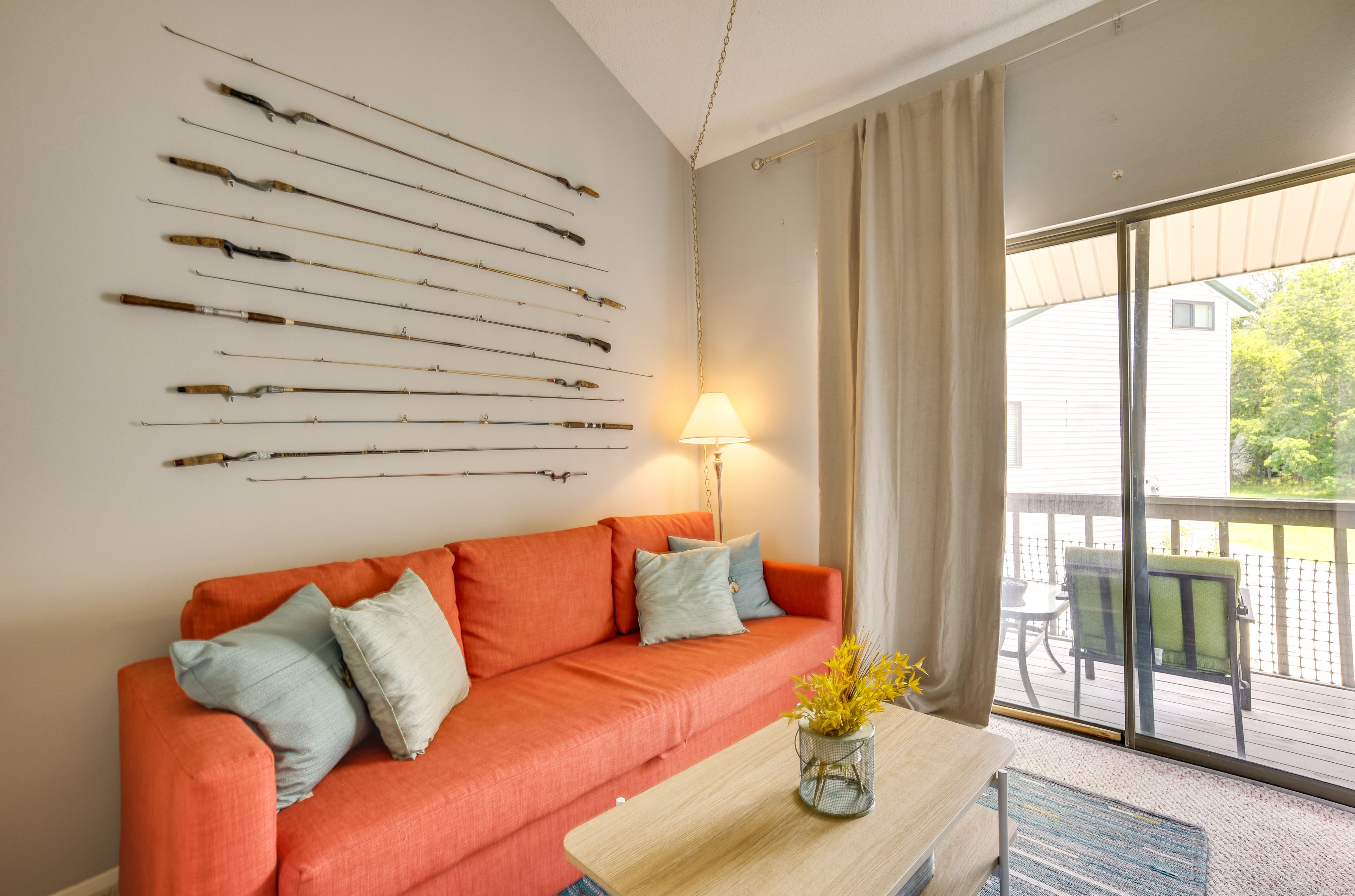 Studio | Living Room | Main Level | Queen Sleeper Sofa | Smart TV
