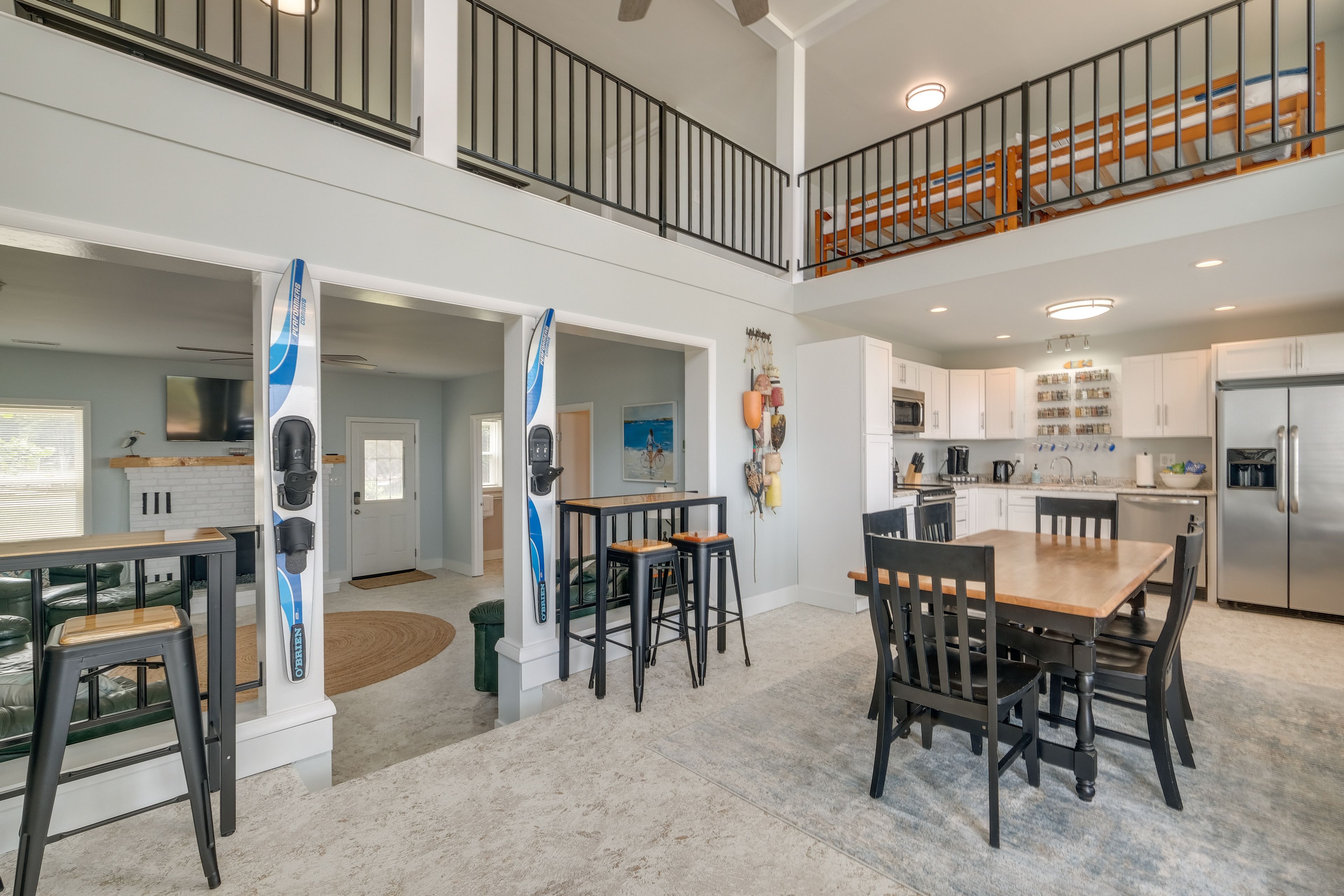 Ridge Vacation Rental | 2BR + Loft | 2BA | 2 Steps Required | 1,200 Sq Ft