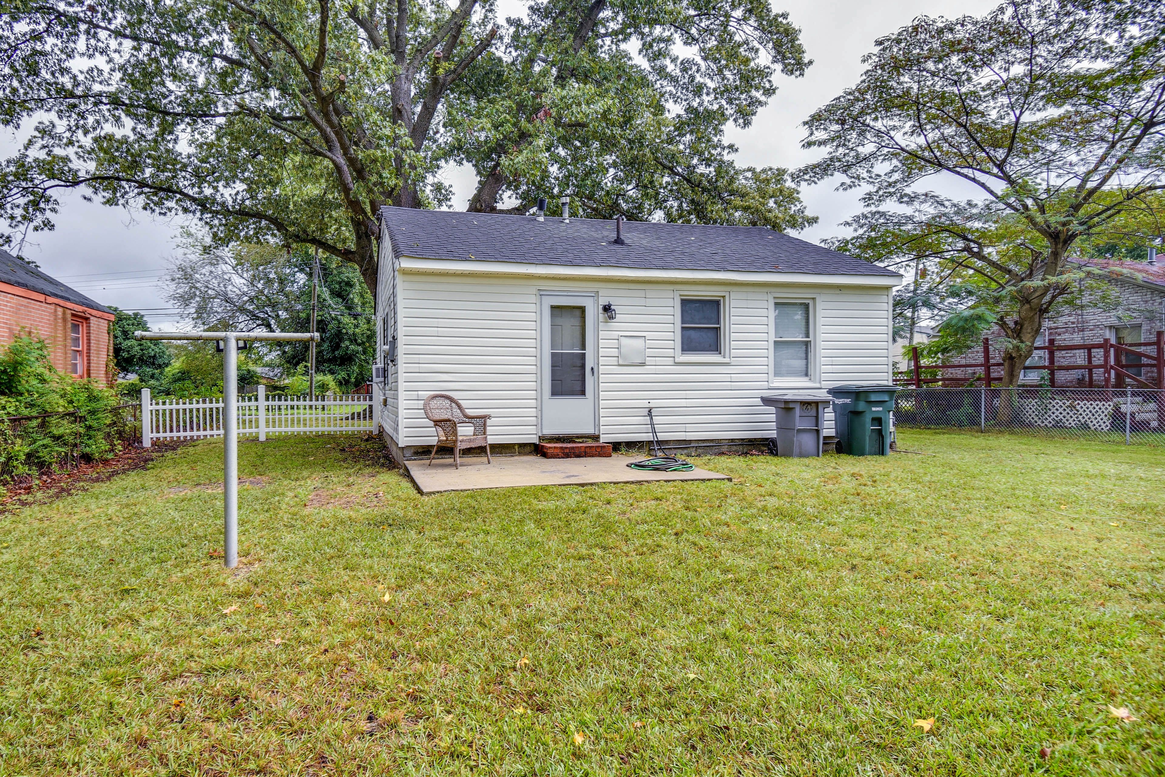 Fenced-In Yard | Patio | Charcoal Grill