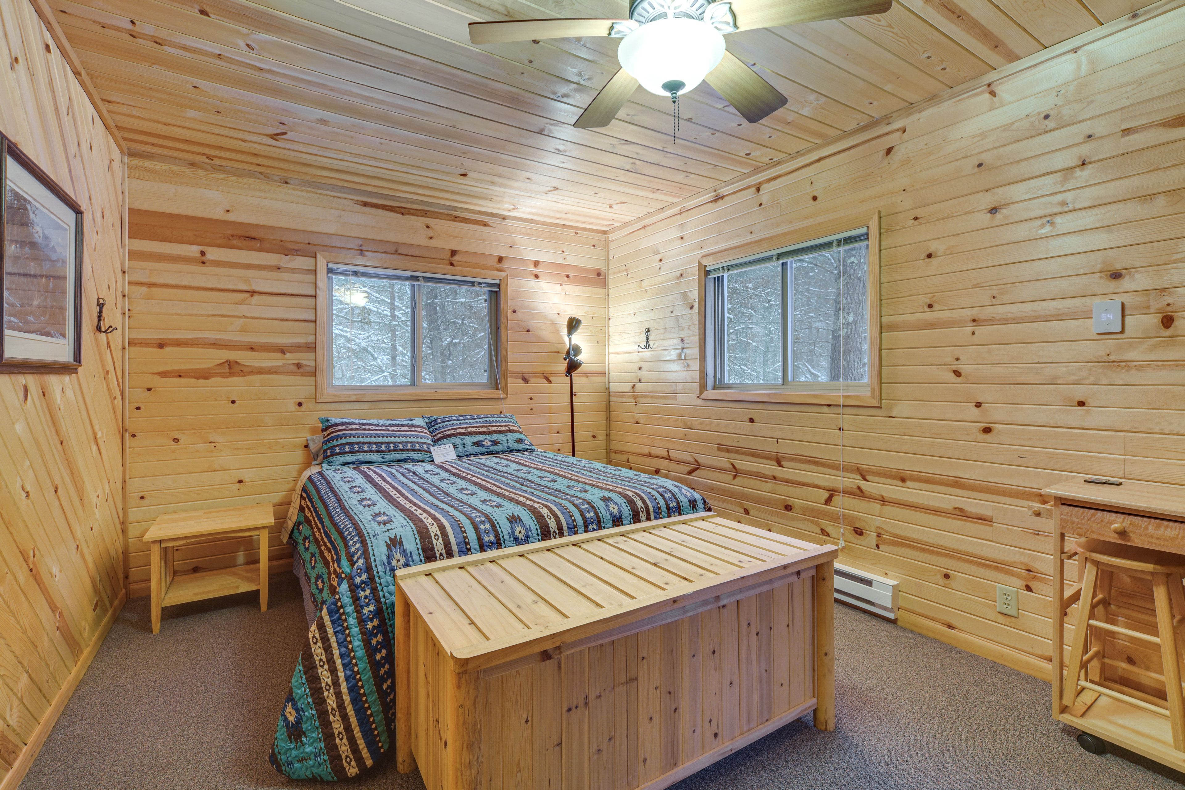 Bedroom 2 | Detached Garage | Queen Bed