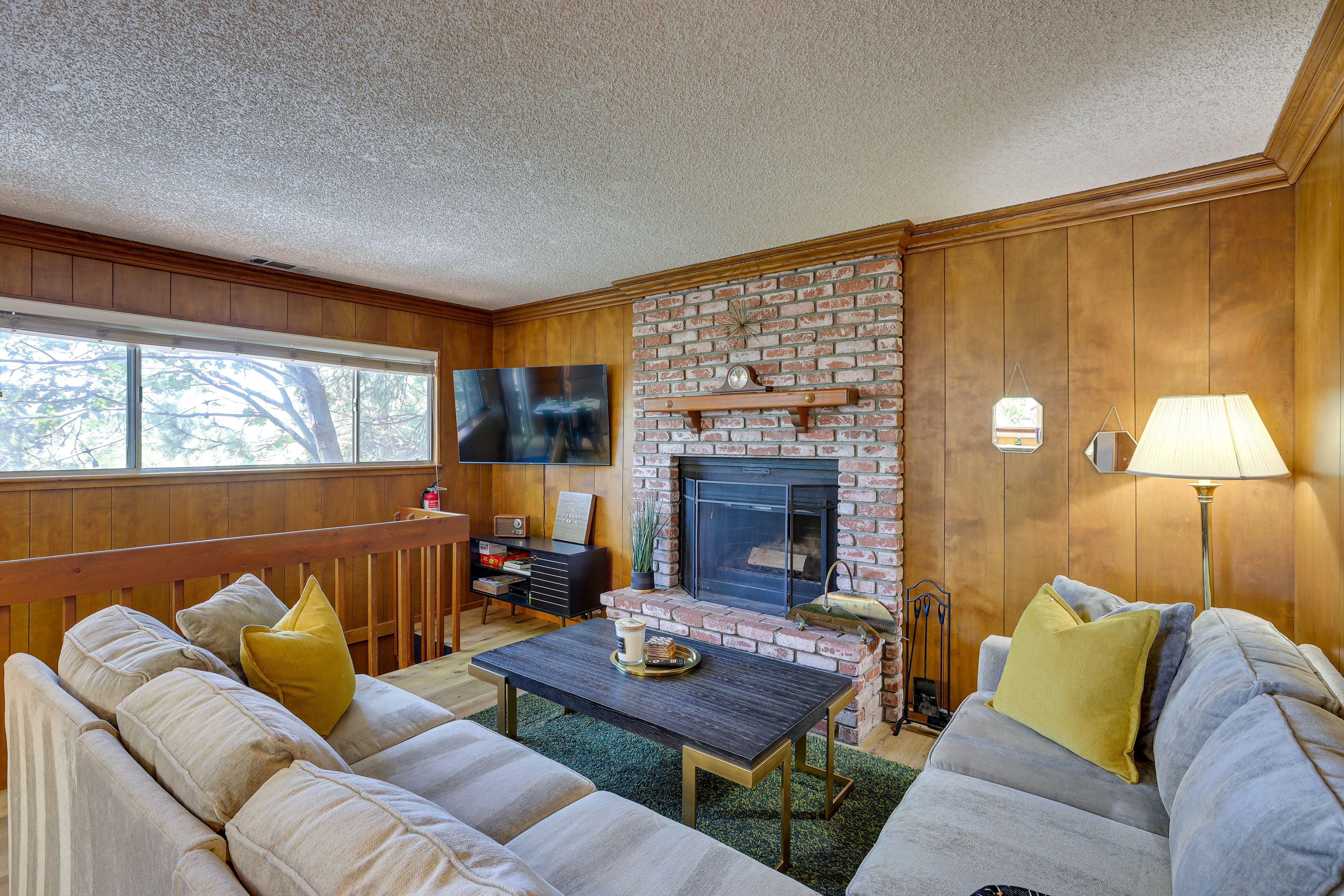 Living Room | Queen Air Mattress | Smart TV