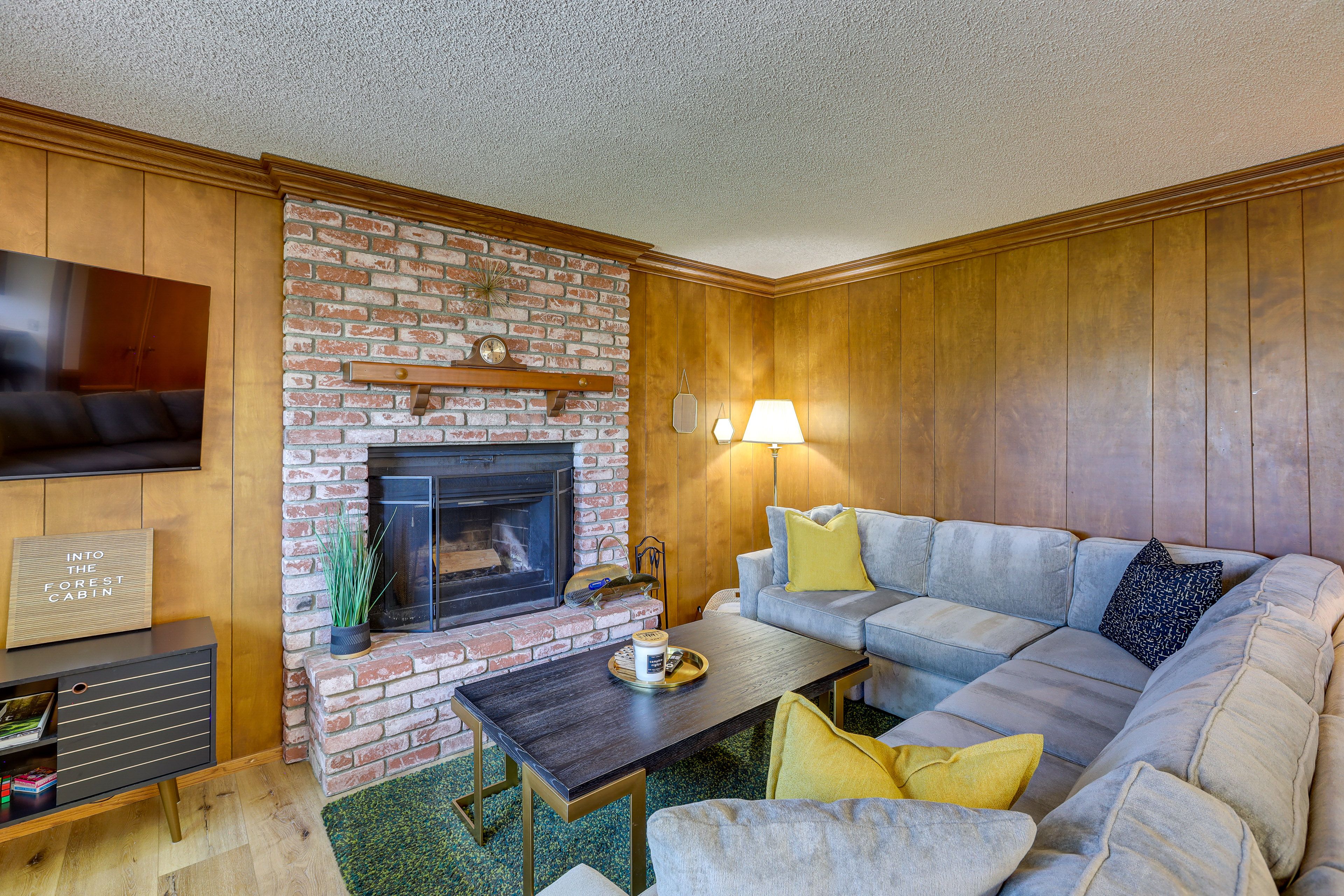 Rimforest Vacation Rental | 3BR | 2BA | Stairs Required | 1,000 Sq Ft