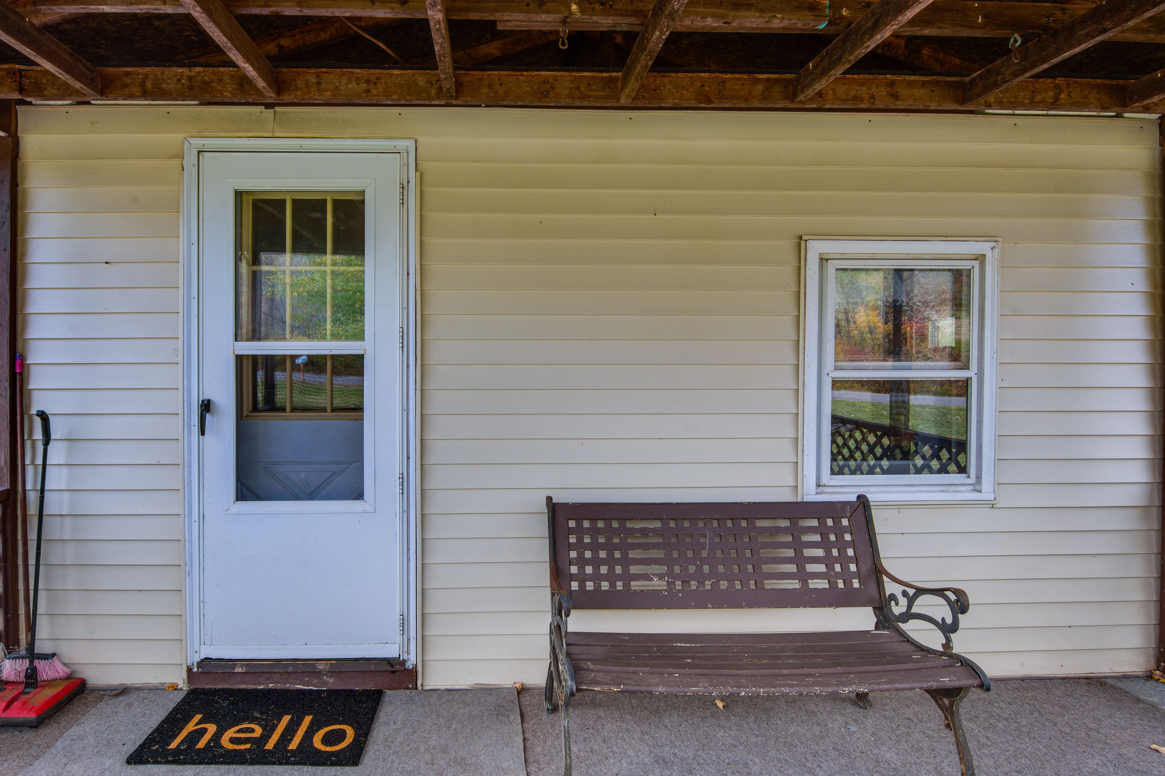Covered Porch | Gas Grill