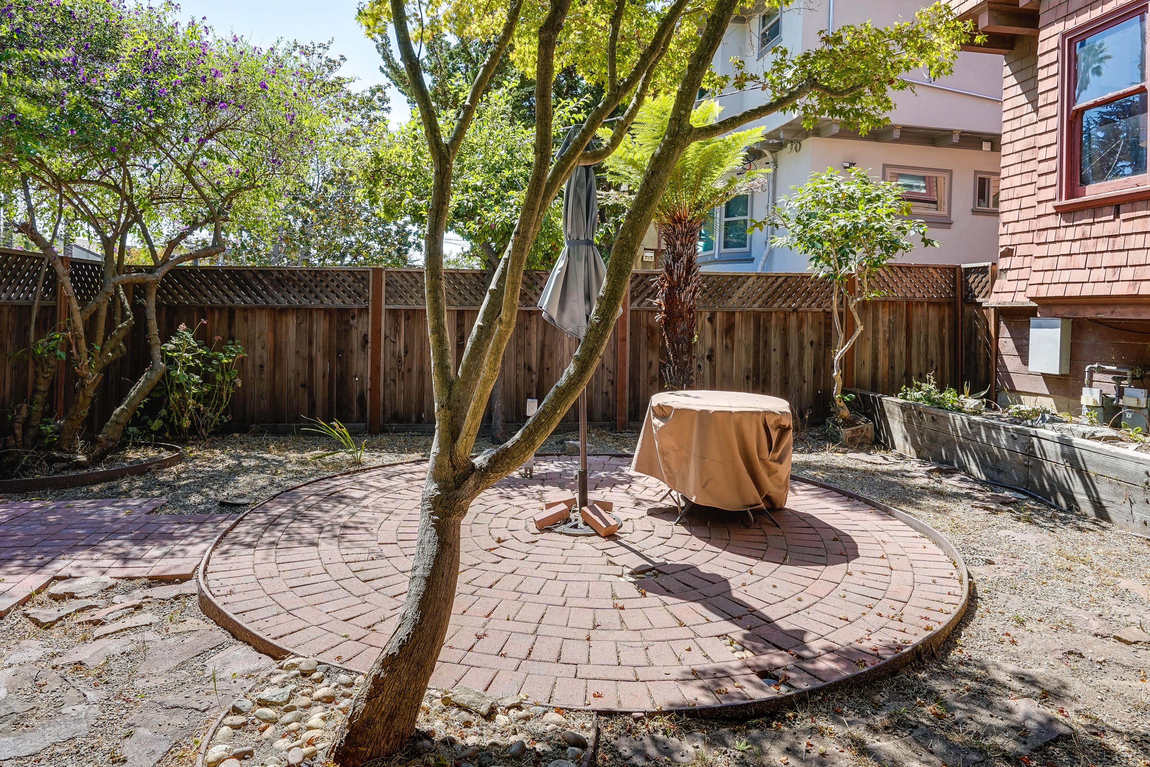 Fenced Patio