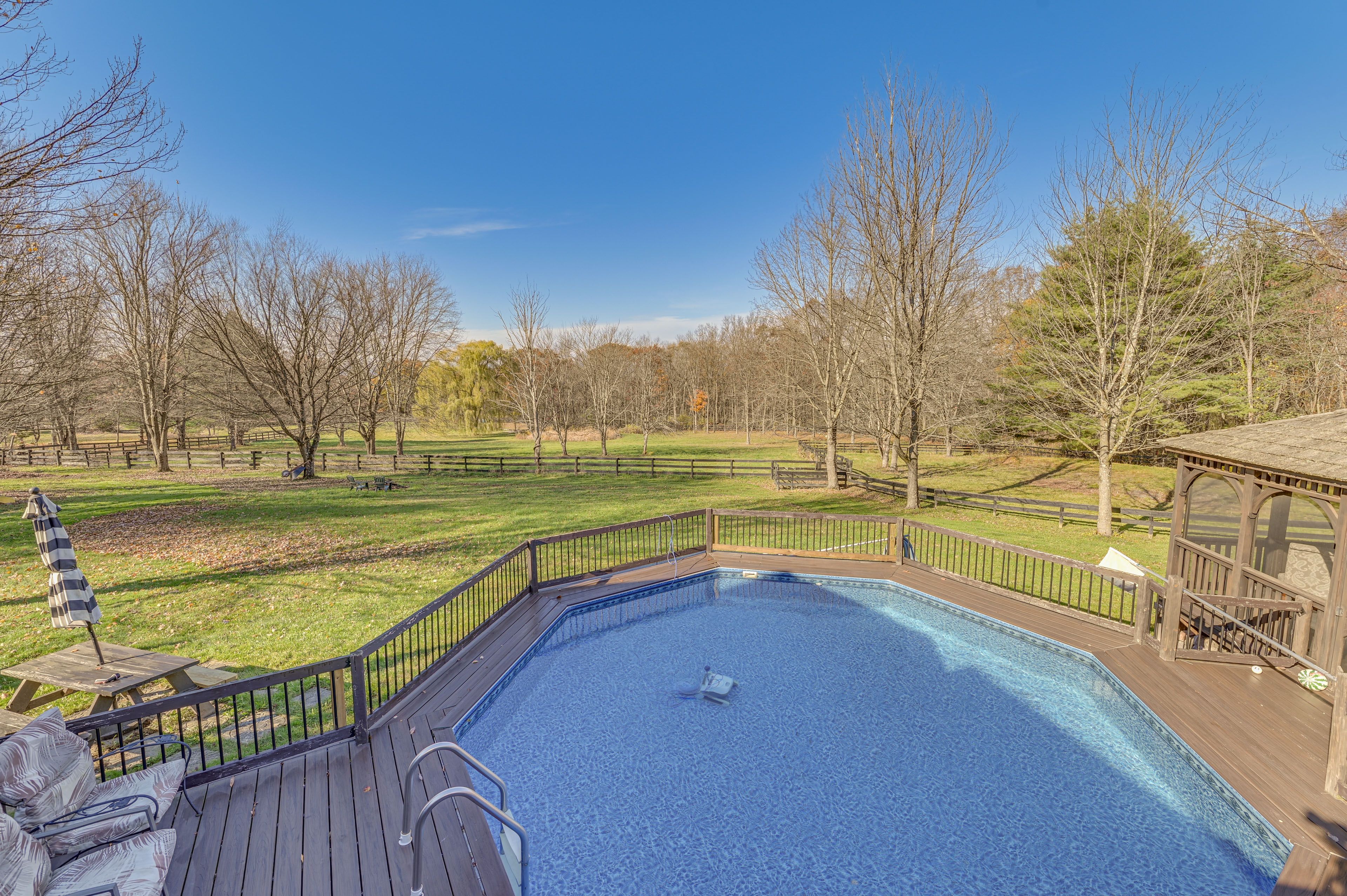 Private Seasonal Pool | Grill | Outdoor Dining Areas | Fully Fenced Yard