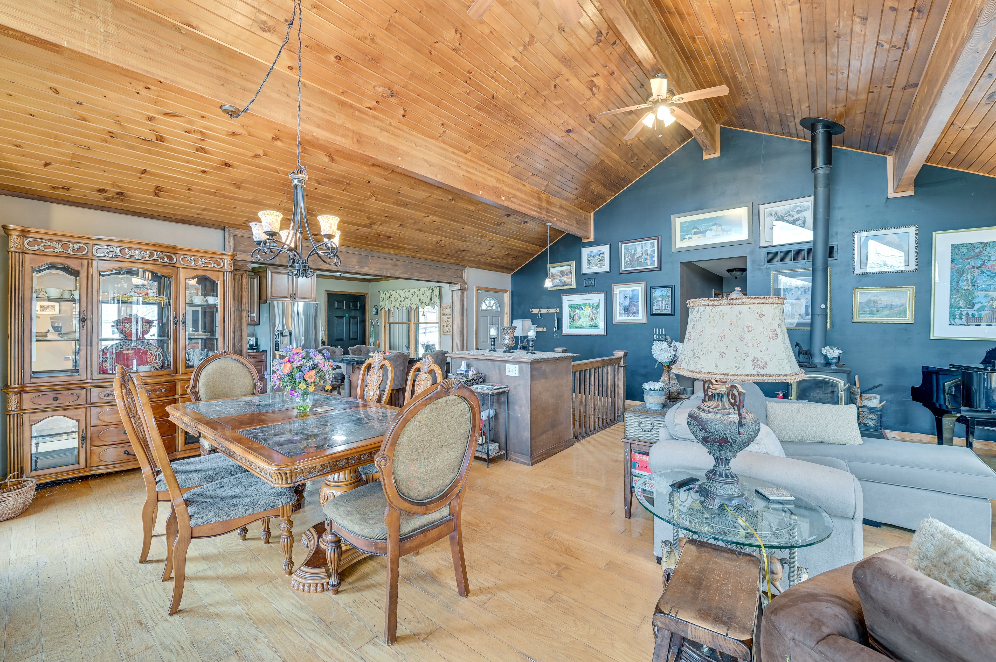 Dining Area 1 | Dishware/Flatware Provided | Main Level