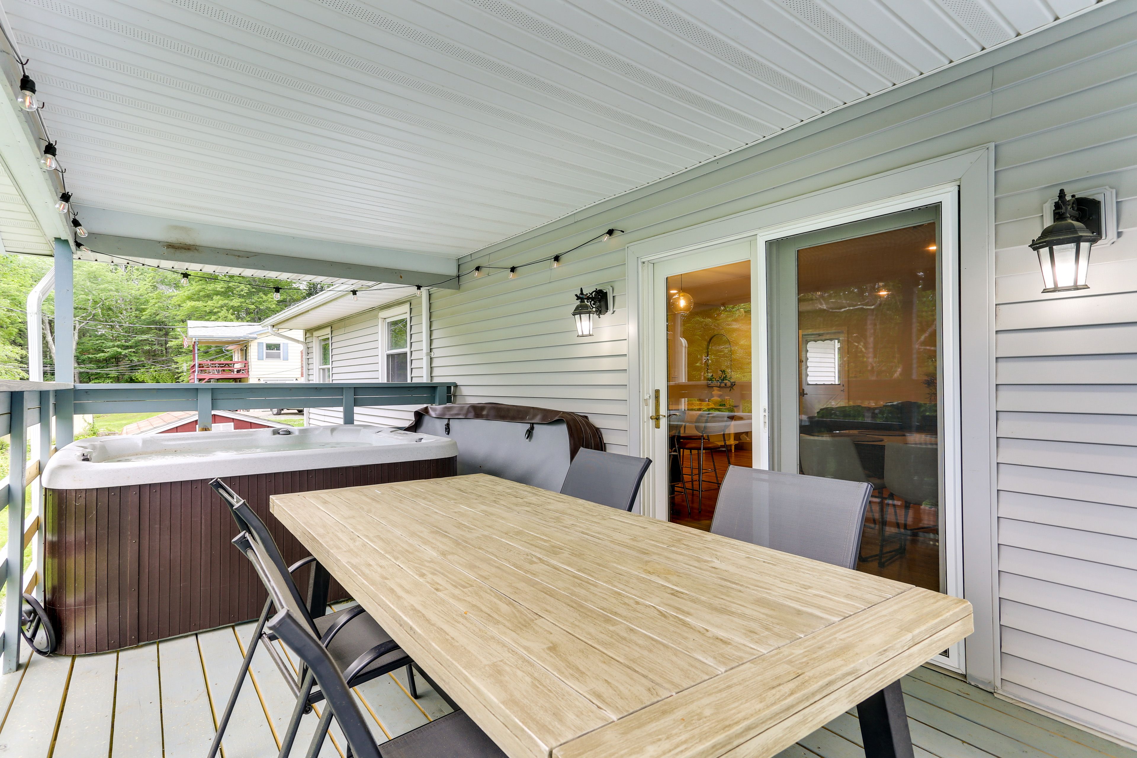 Deck | Dining Area | Charcoal Grill | Hot Tub Temporarily Unavailable