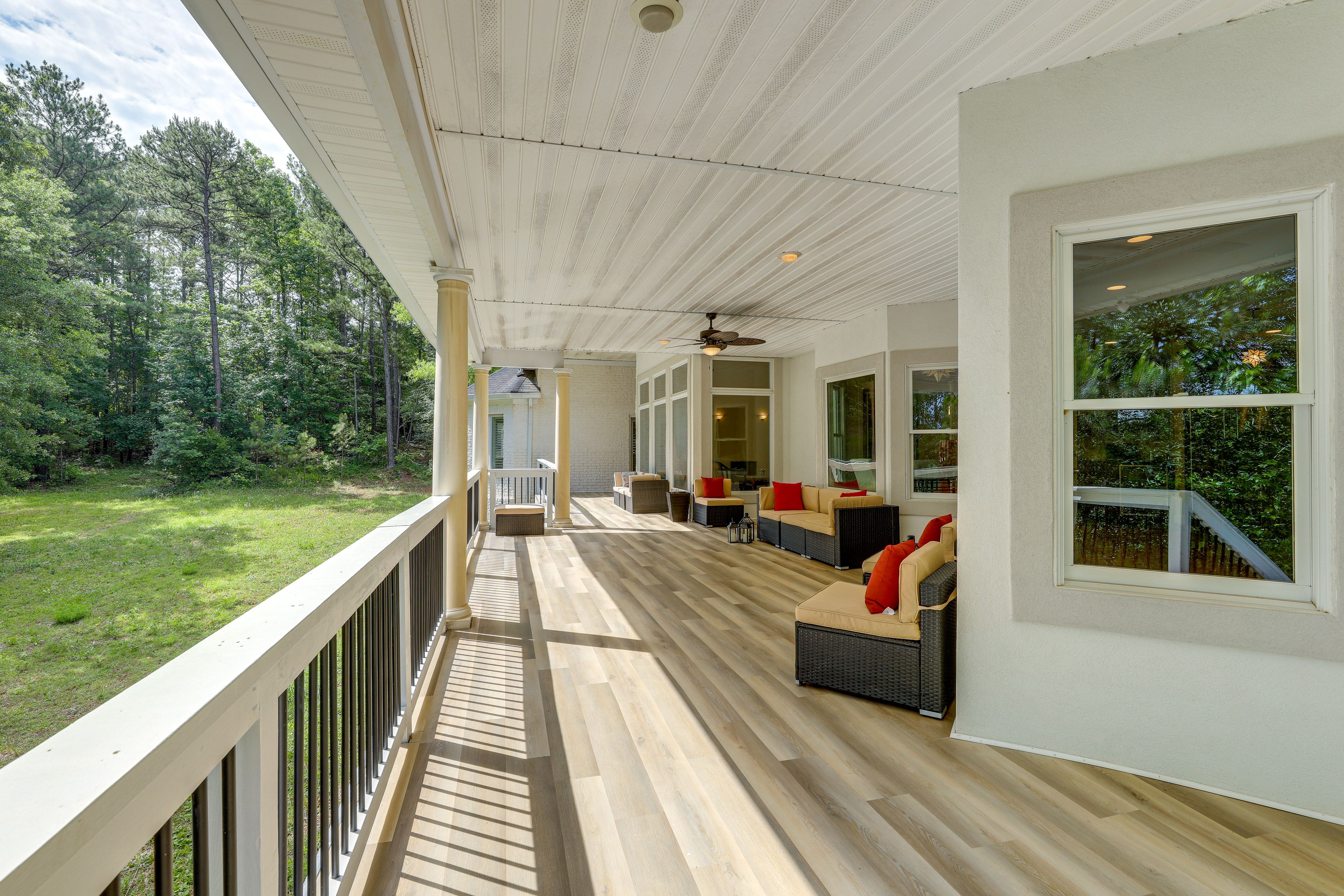 Deck | Outdoor Seating | Ceiling Fans