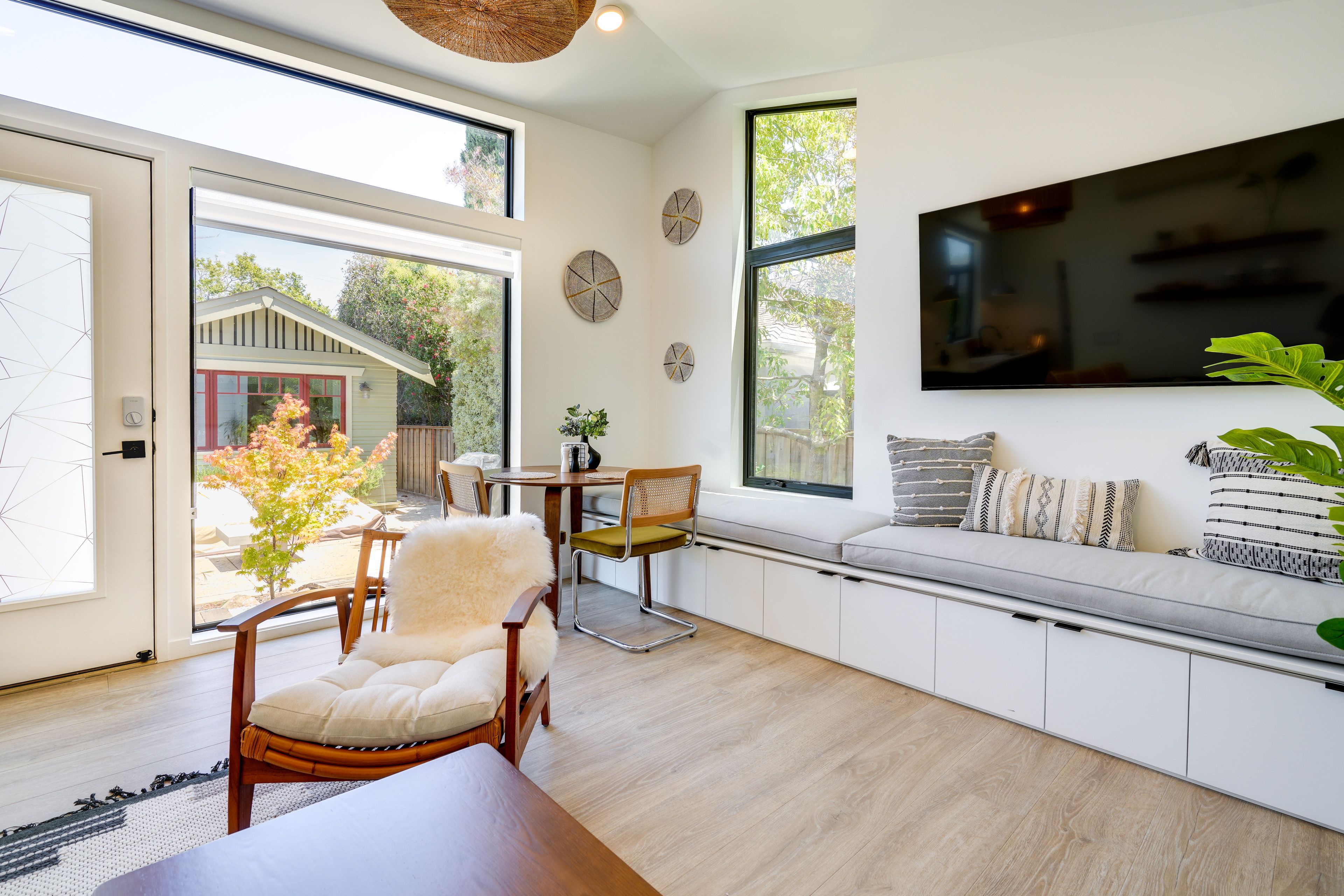 Living Room | Smart TV | Mini-Split A/C Units | Space Heaters