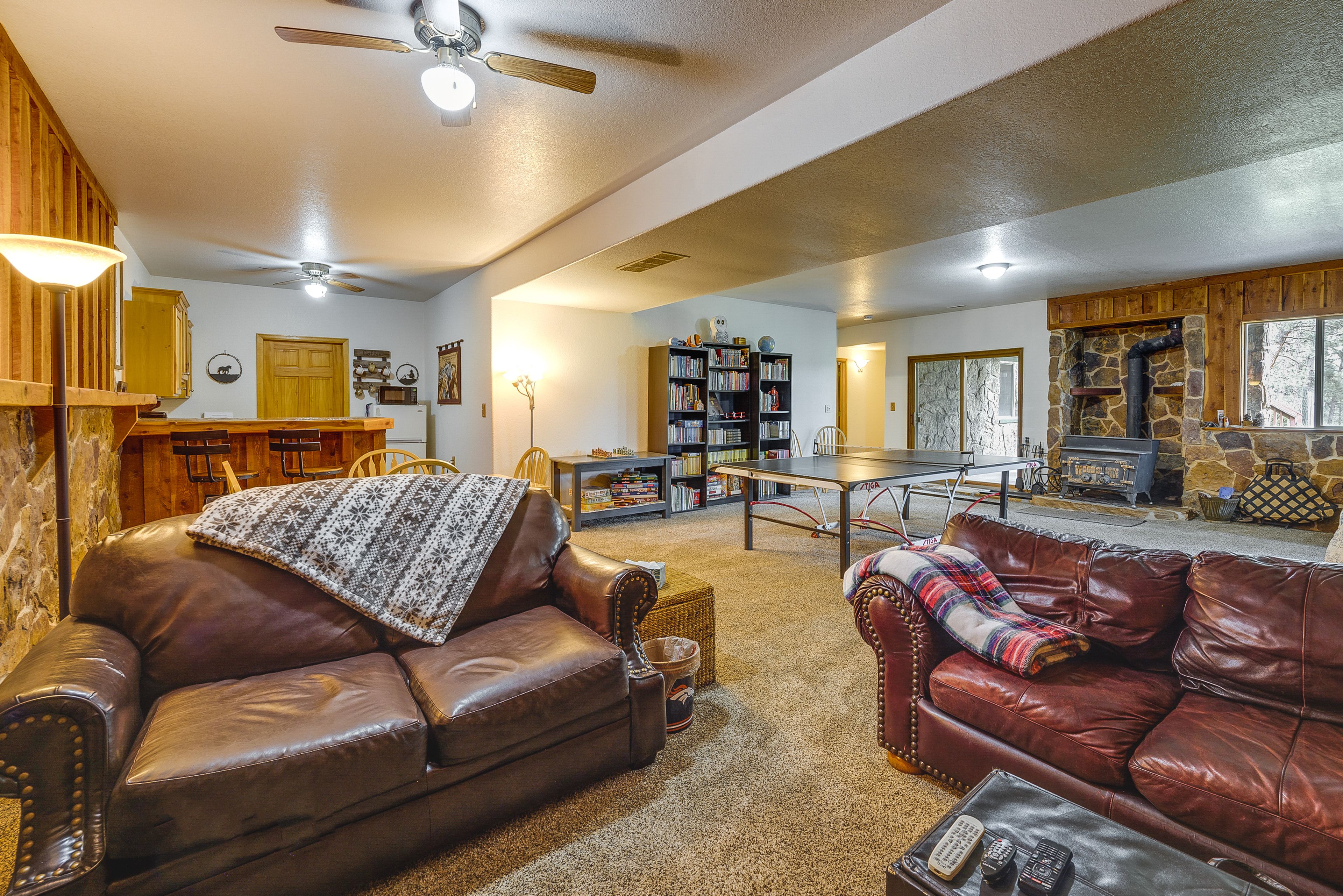 Living Area | Smart TV | Full Sleeper Sofa