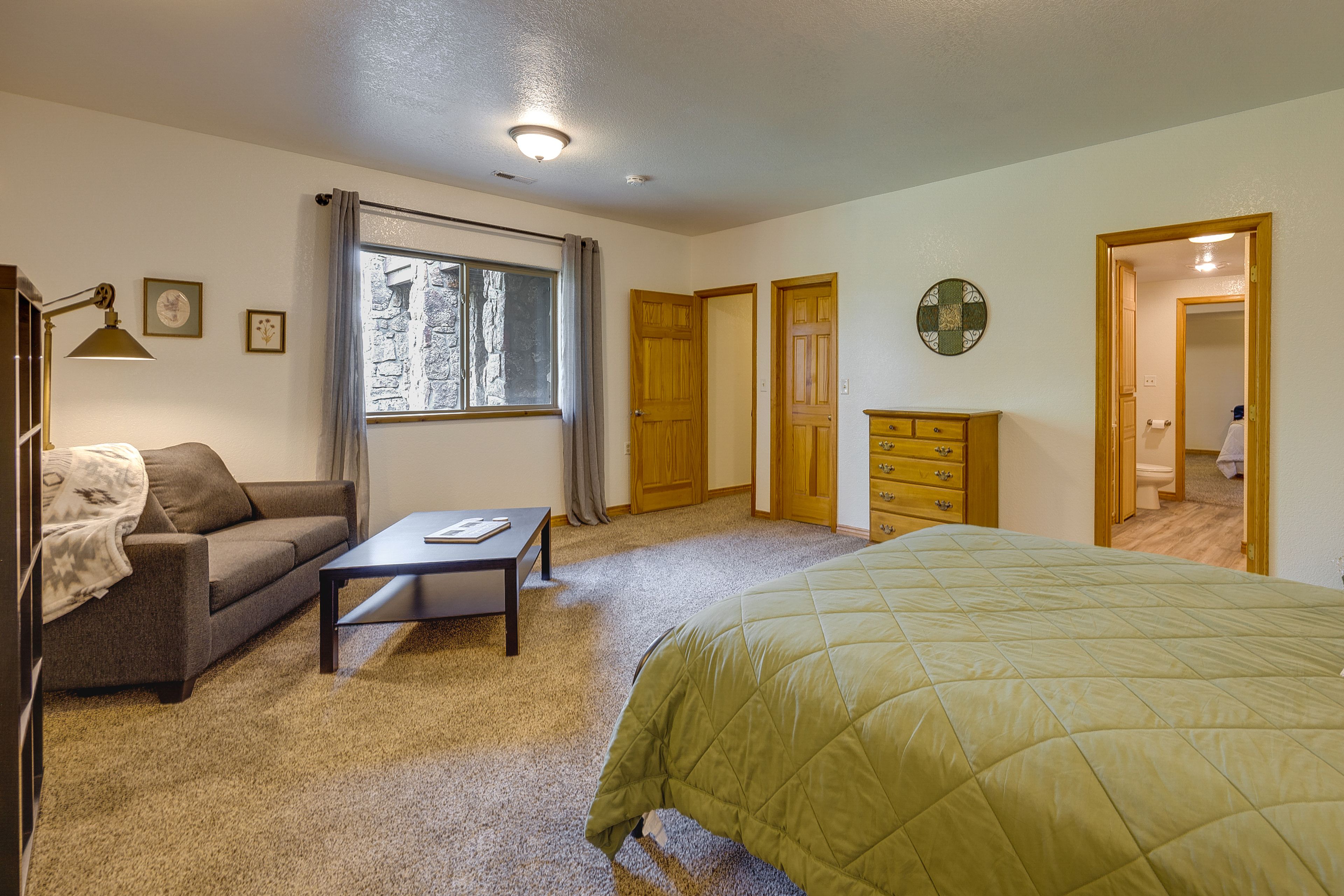 Bedroom 1 | Queen Bed | Full Sleeper Sofa