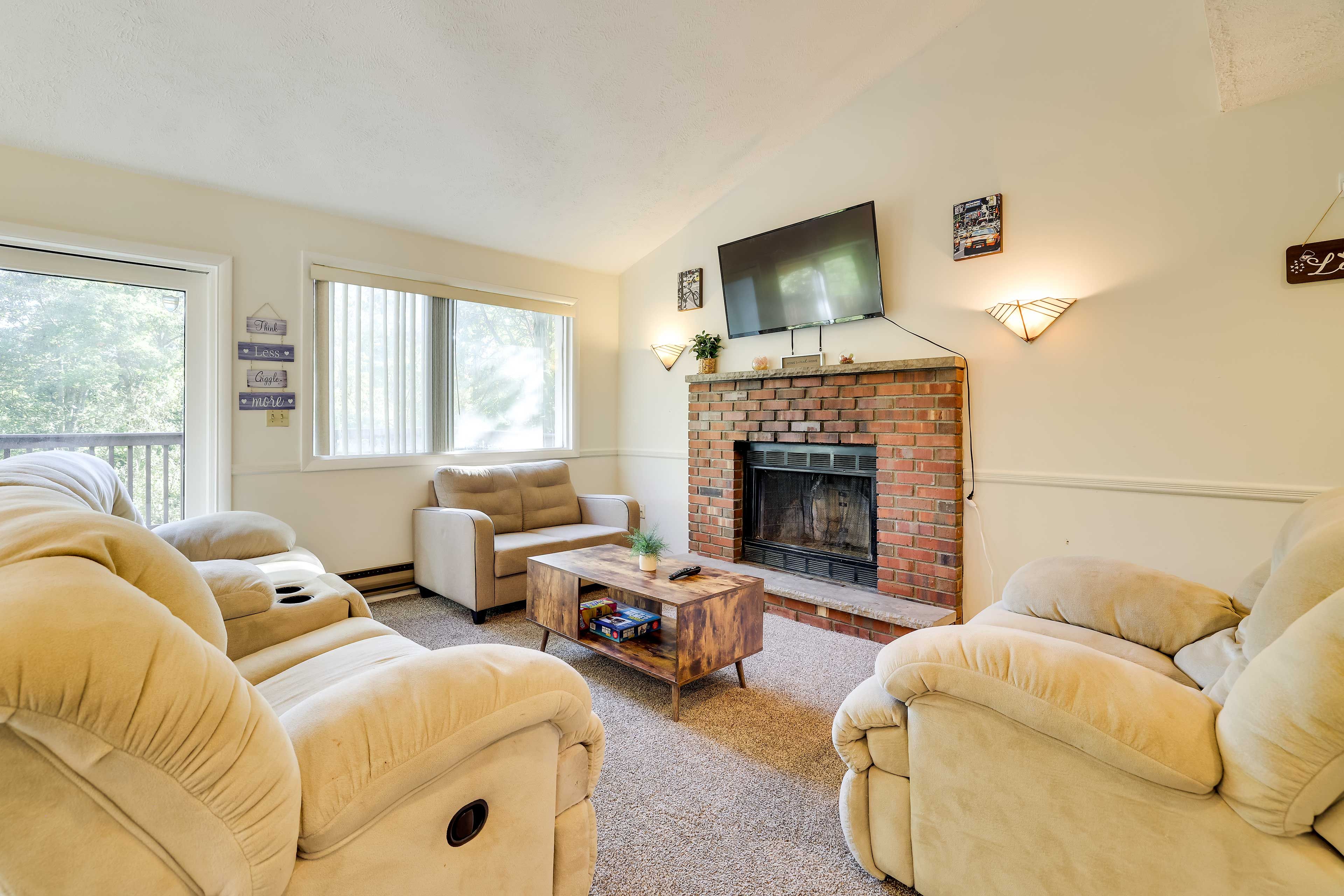 Long Pond Vacation Rental | 4BR | 2.5BA | Stairs Required | 1,960 Sq Ft