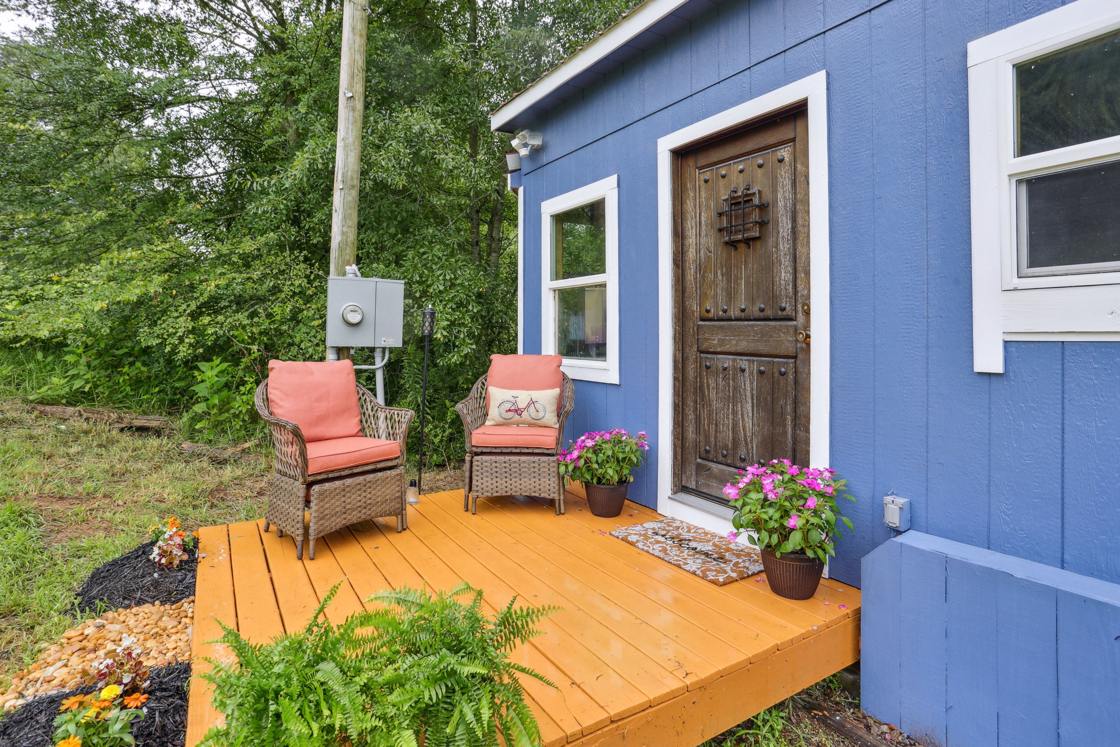 Patio | Cabin Entry