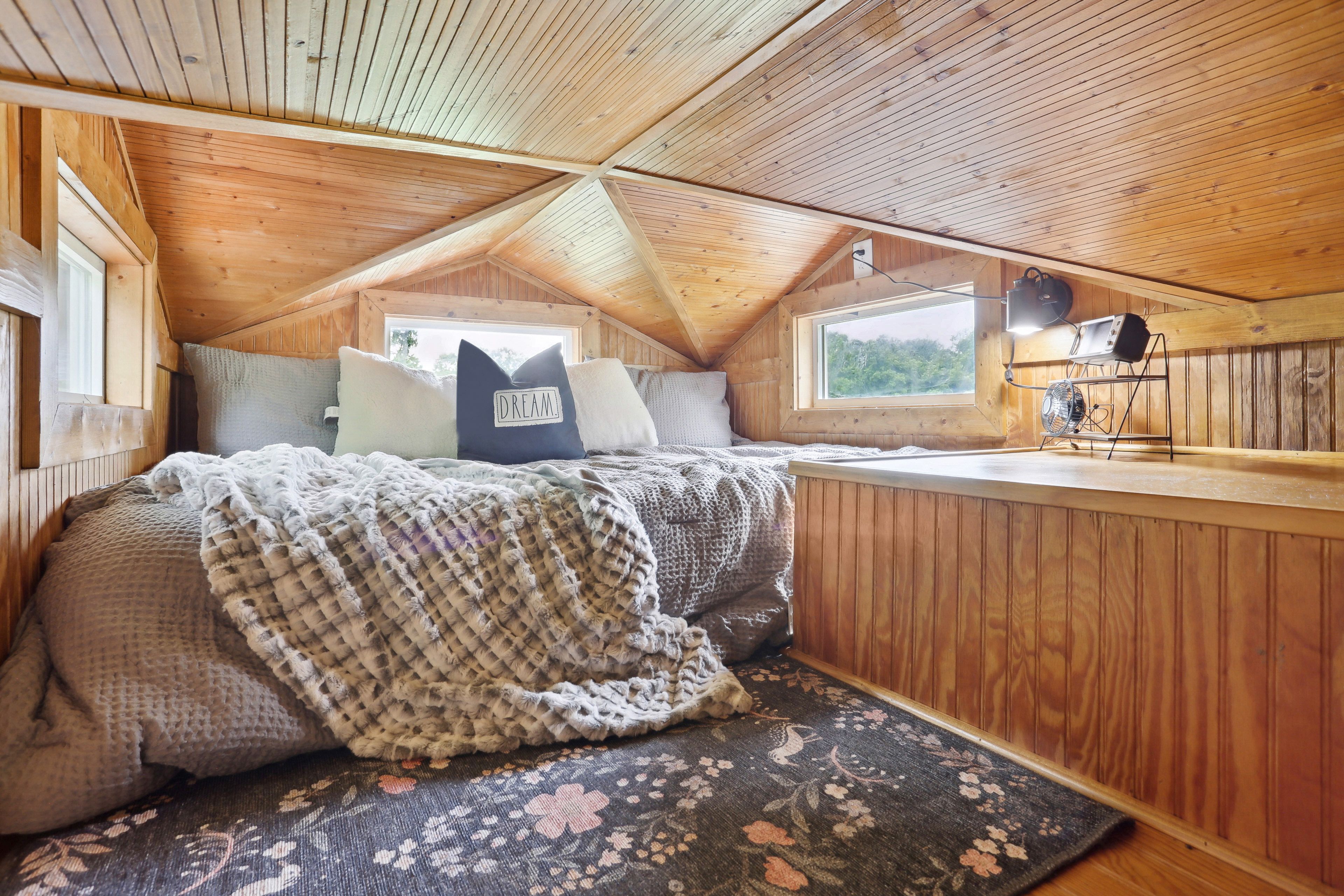 Loft | Twin Bed | Stairs to Access