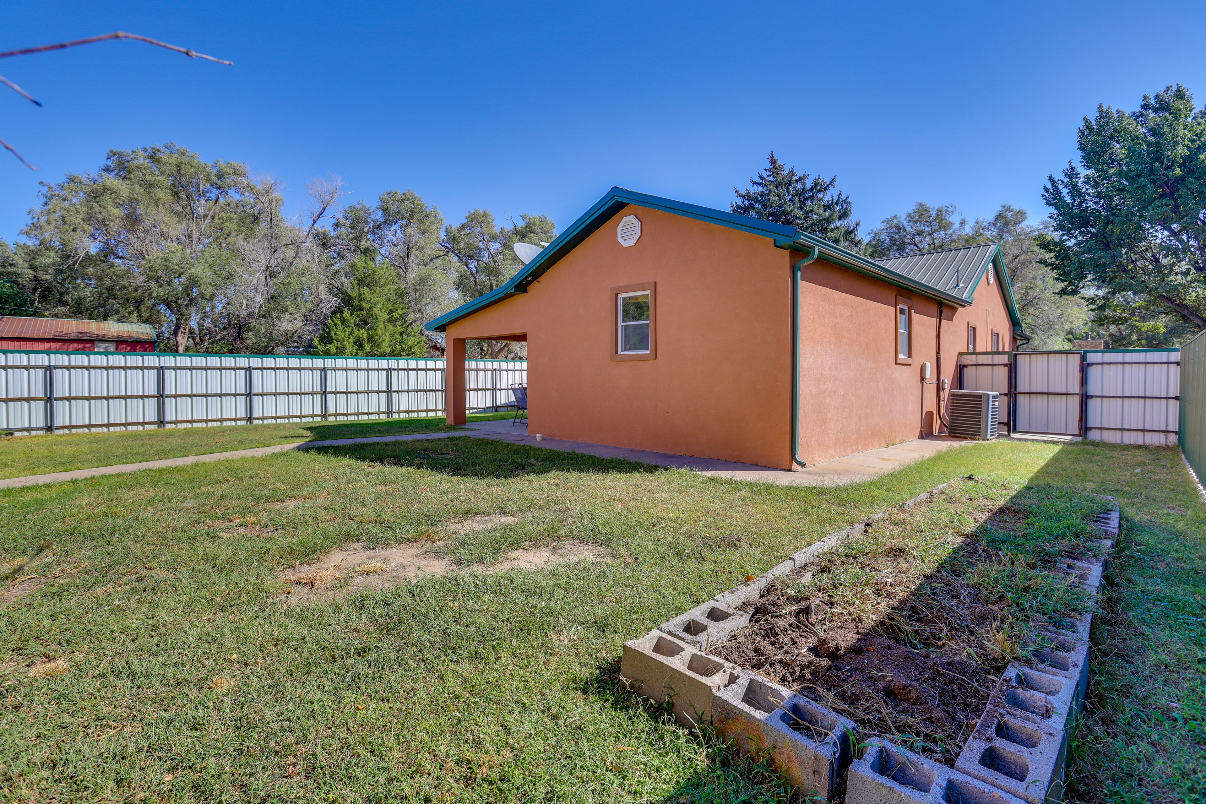 Fenced Yard