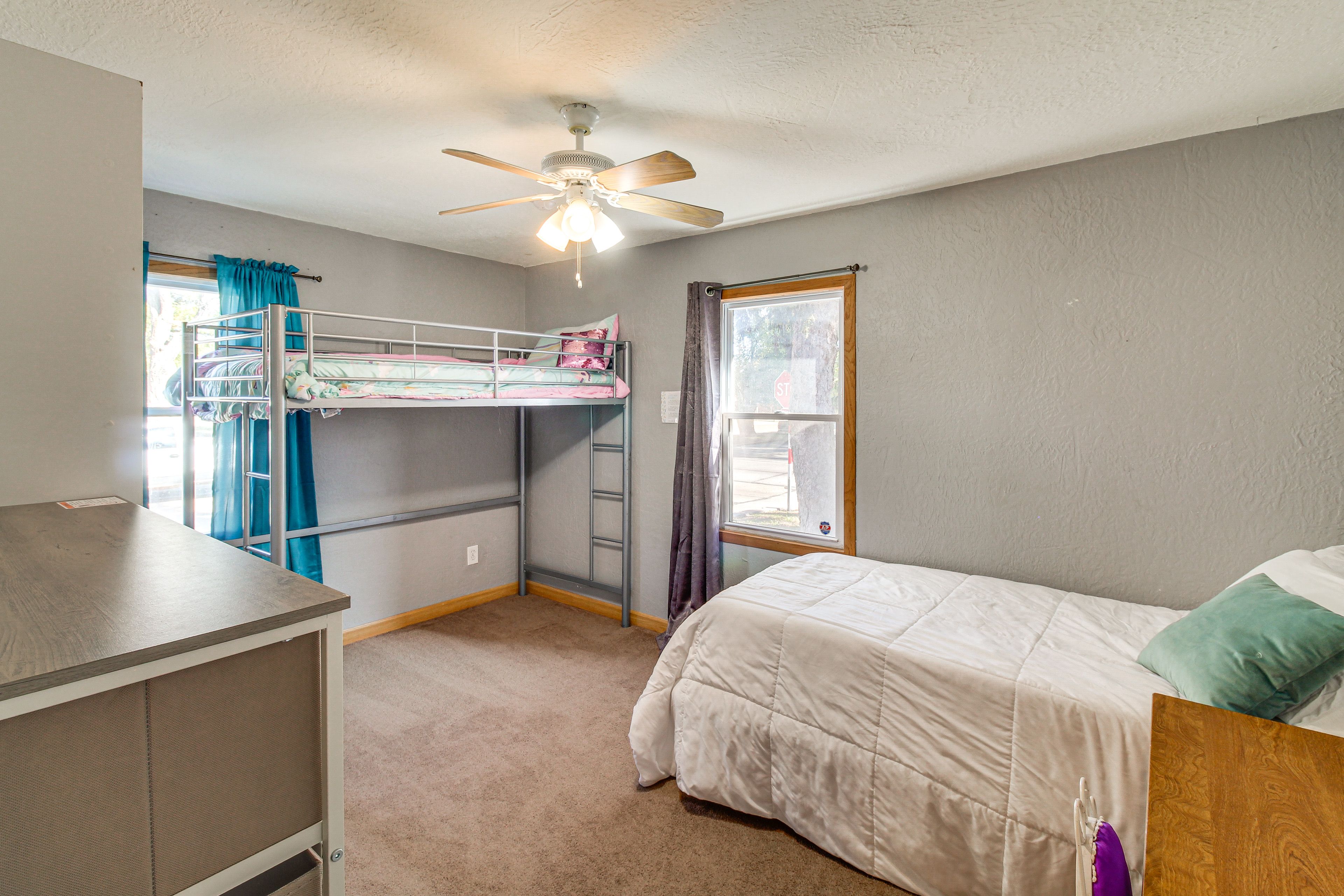 Bedroom 3 | Twin Bed | Lofted Twin Bed