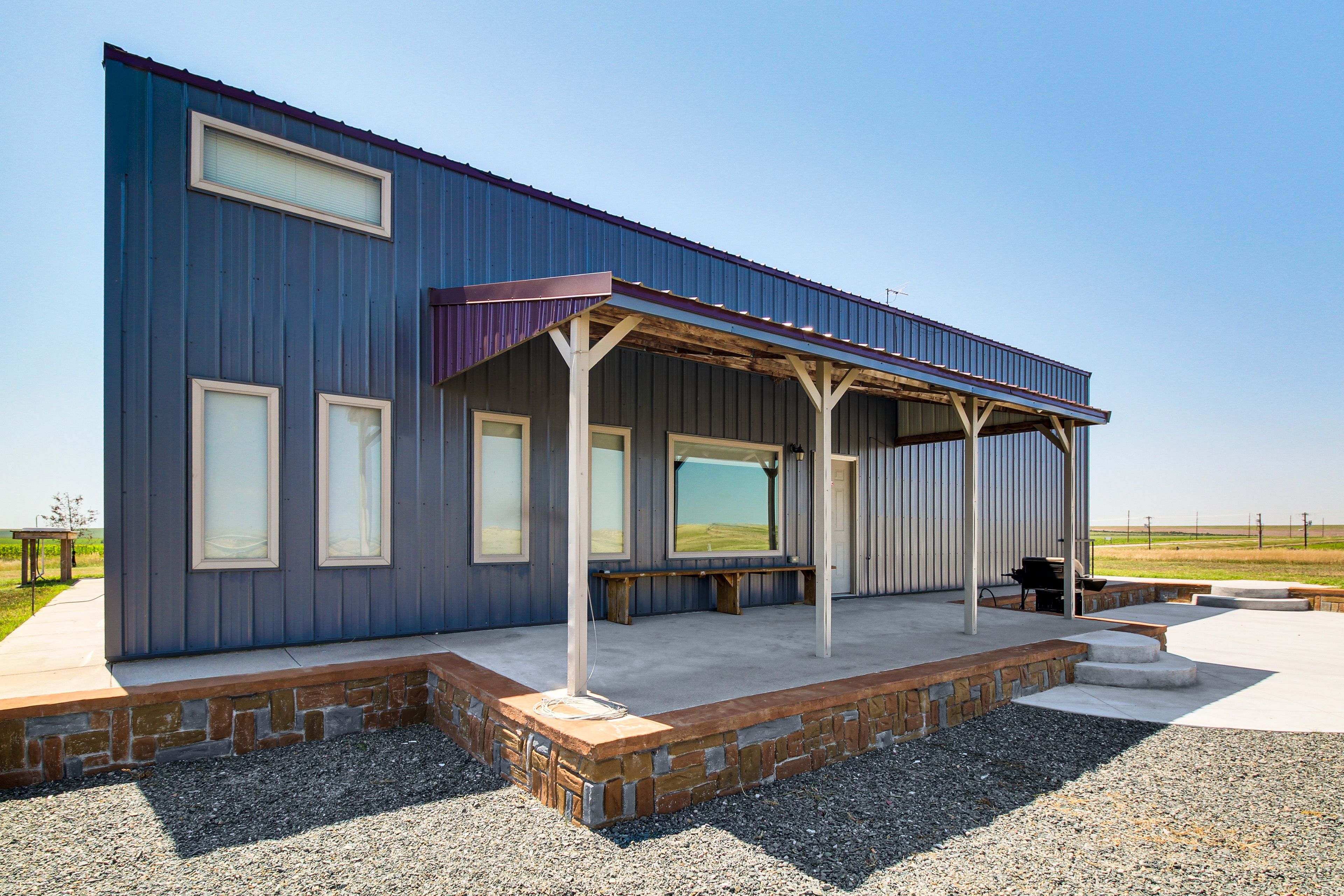 Exterior | Covered Patio | Gas Grill | Fire Pit | Farm Views