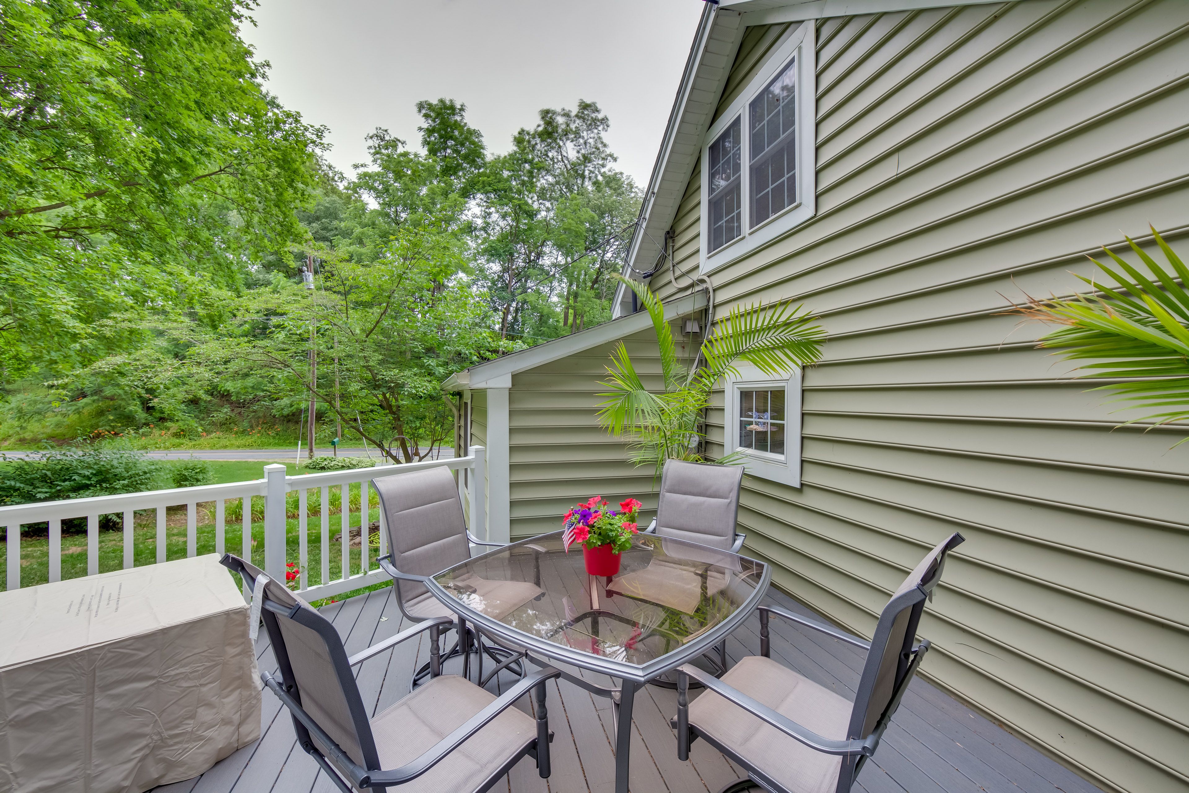Furnished Deck | Gas Grill
