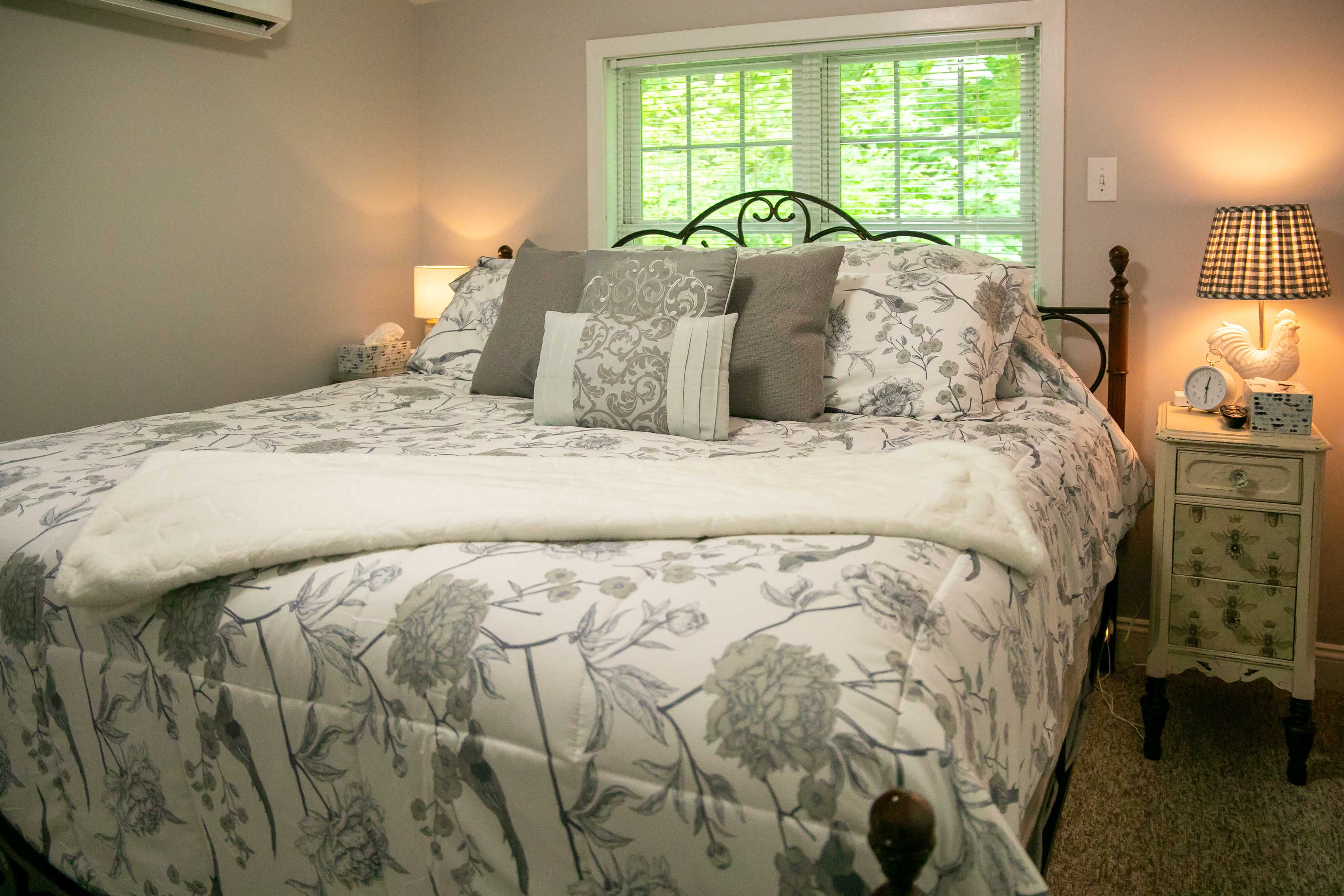 Bedroom 2 | King Bed | A/C Unit | 2nd Floor