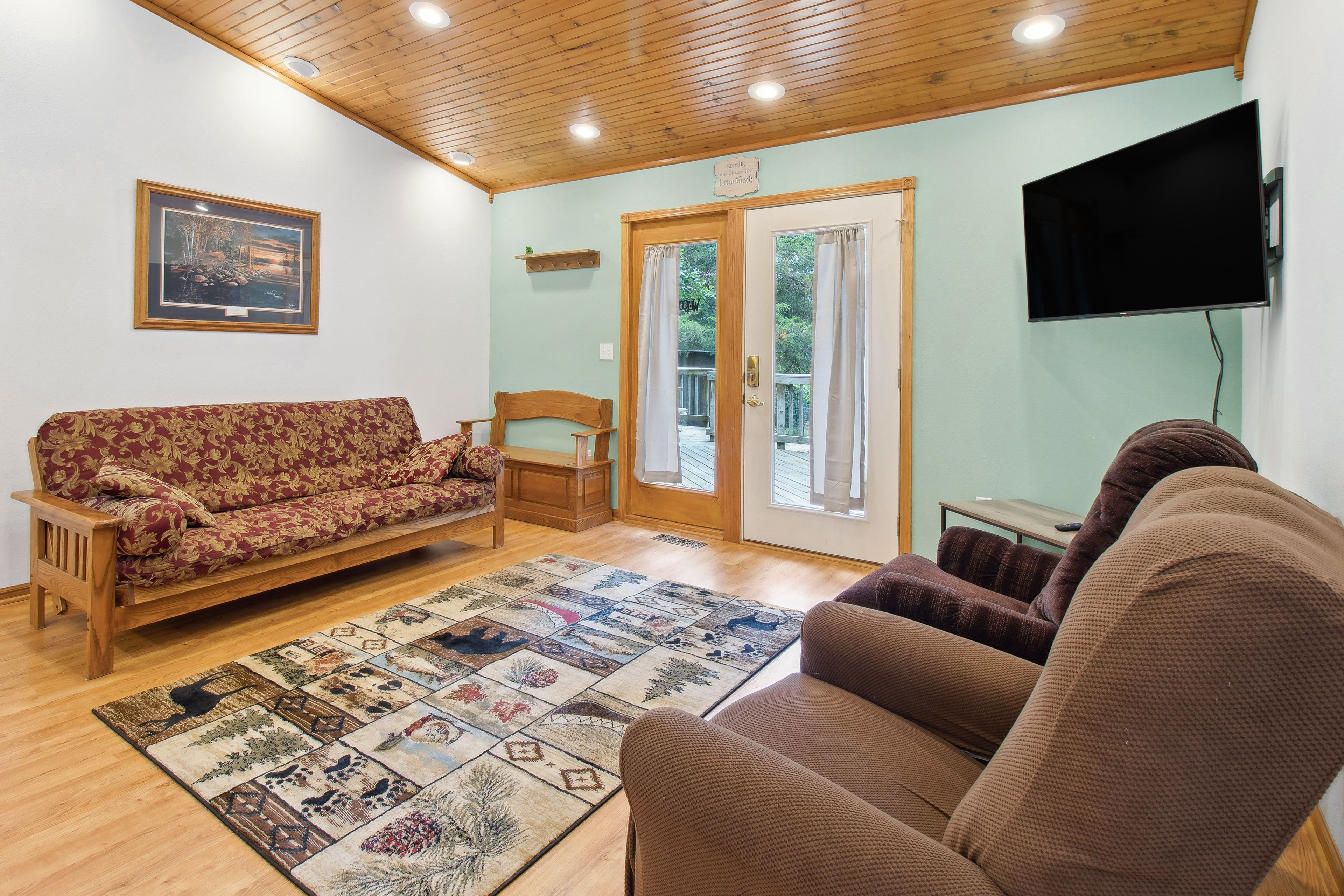 Living Room | Futon | Smart TV | Board Games