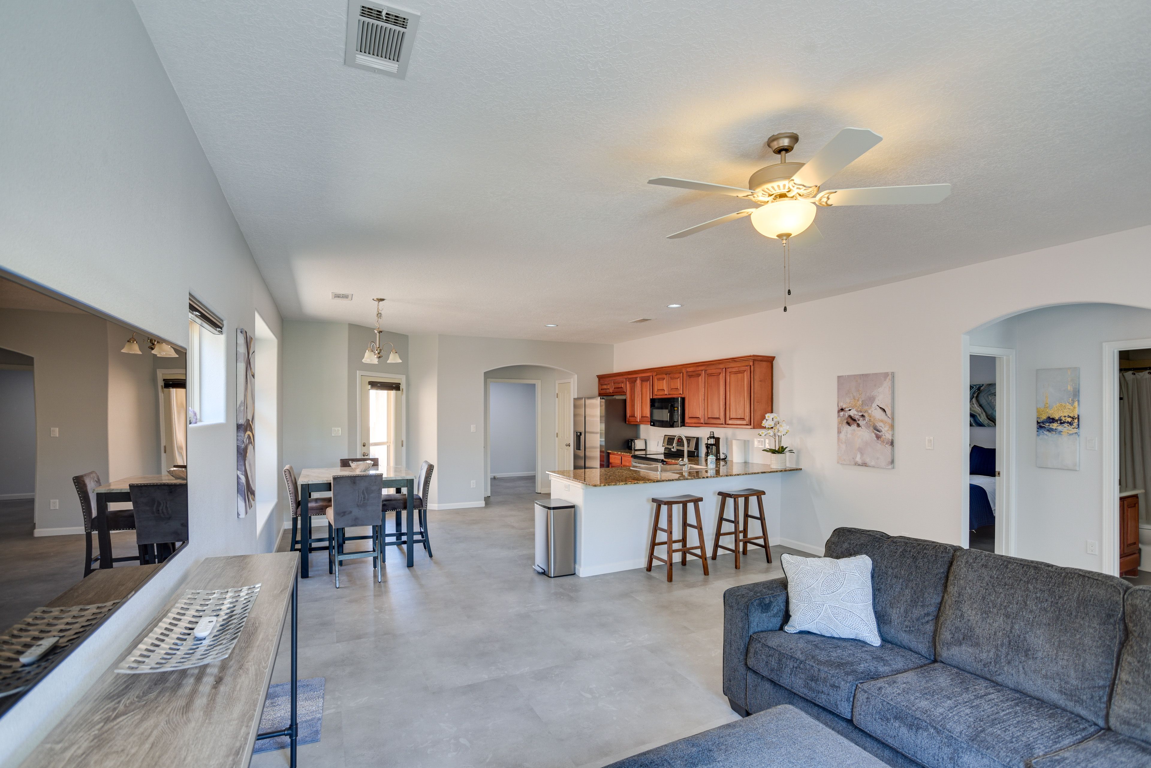 Living Room | Central Air Conditioning & Heating