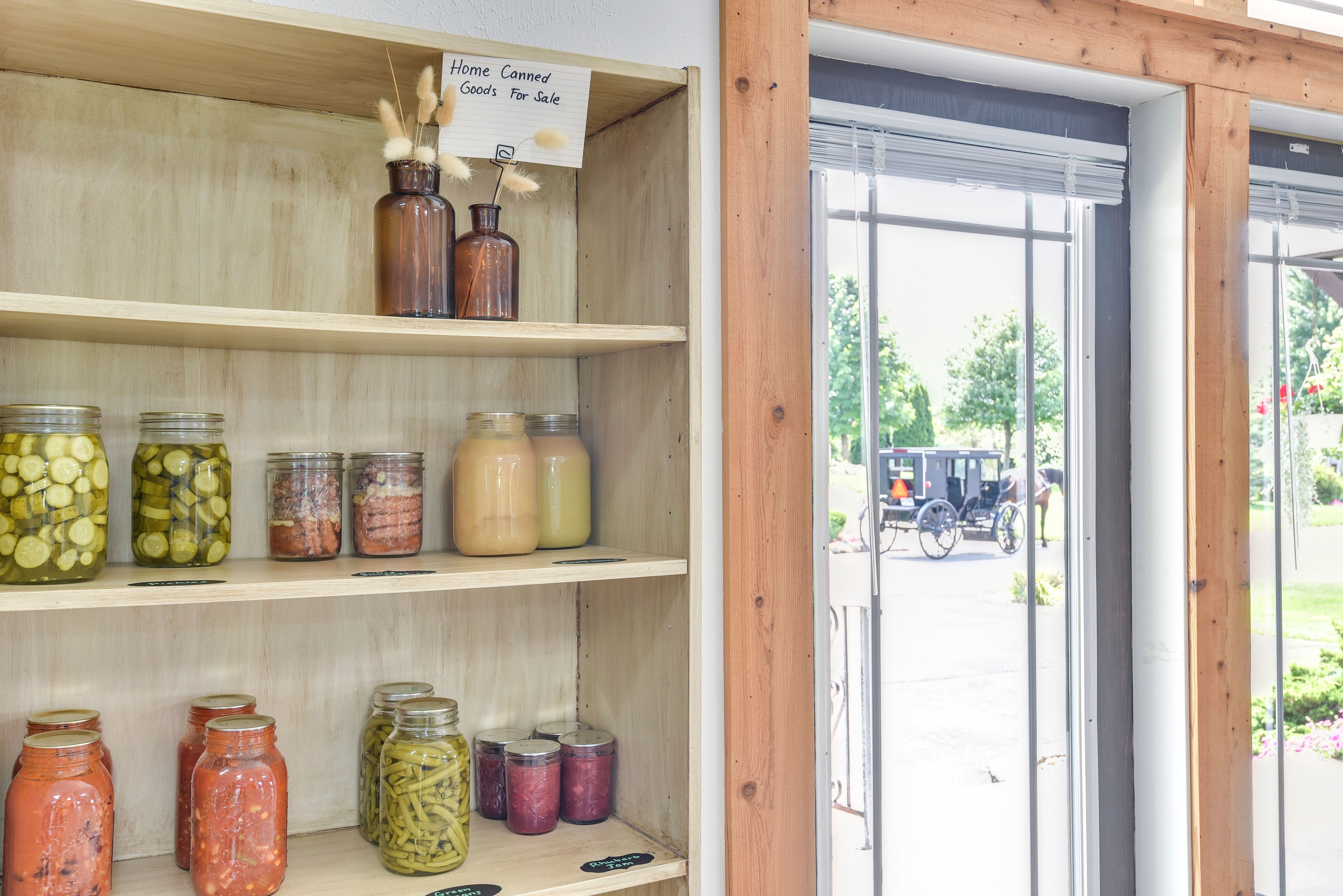Canned Goods For Sale On-Site