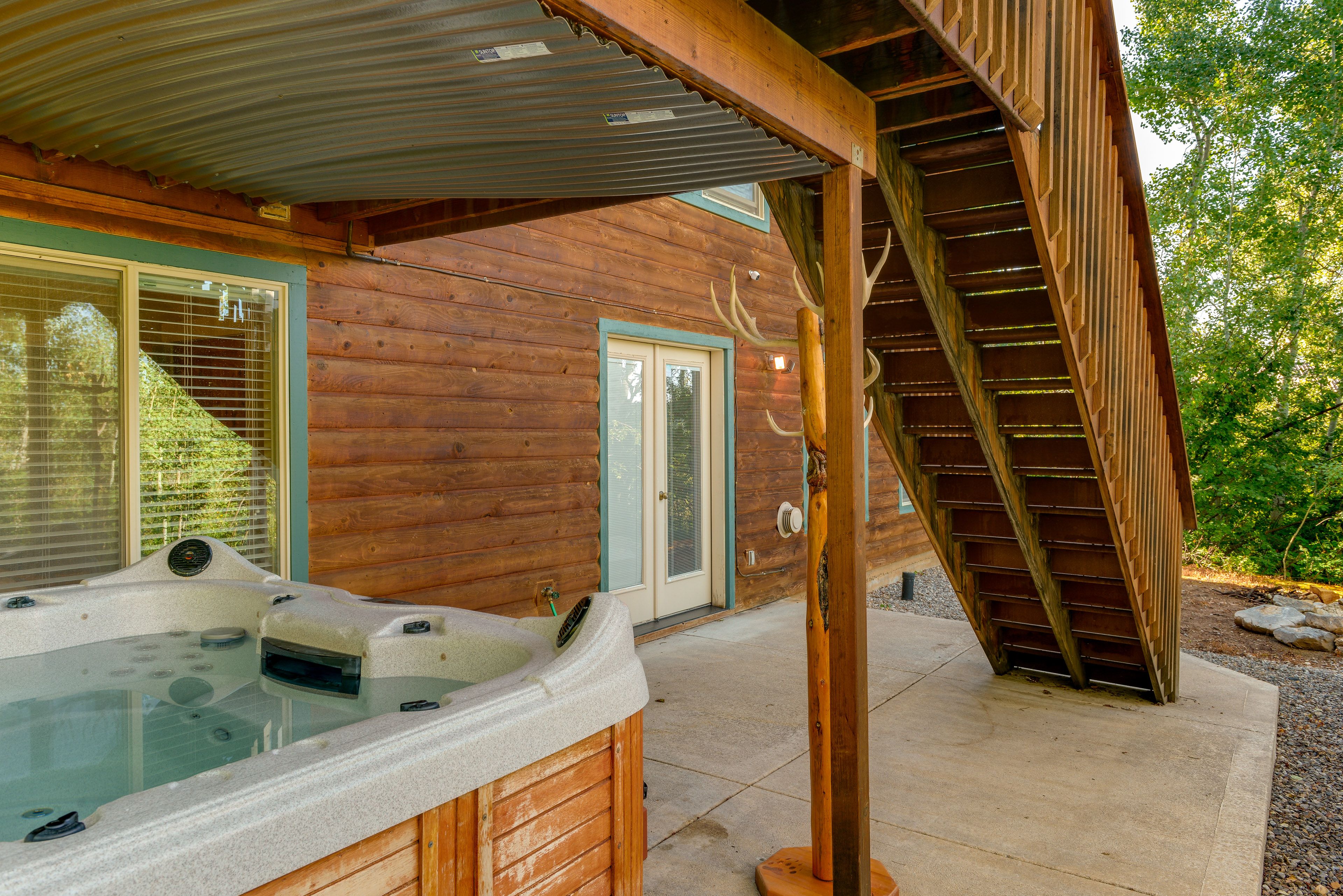 Patio | Hot Tub | Wood-Burning Fire Pit