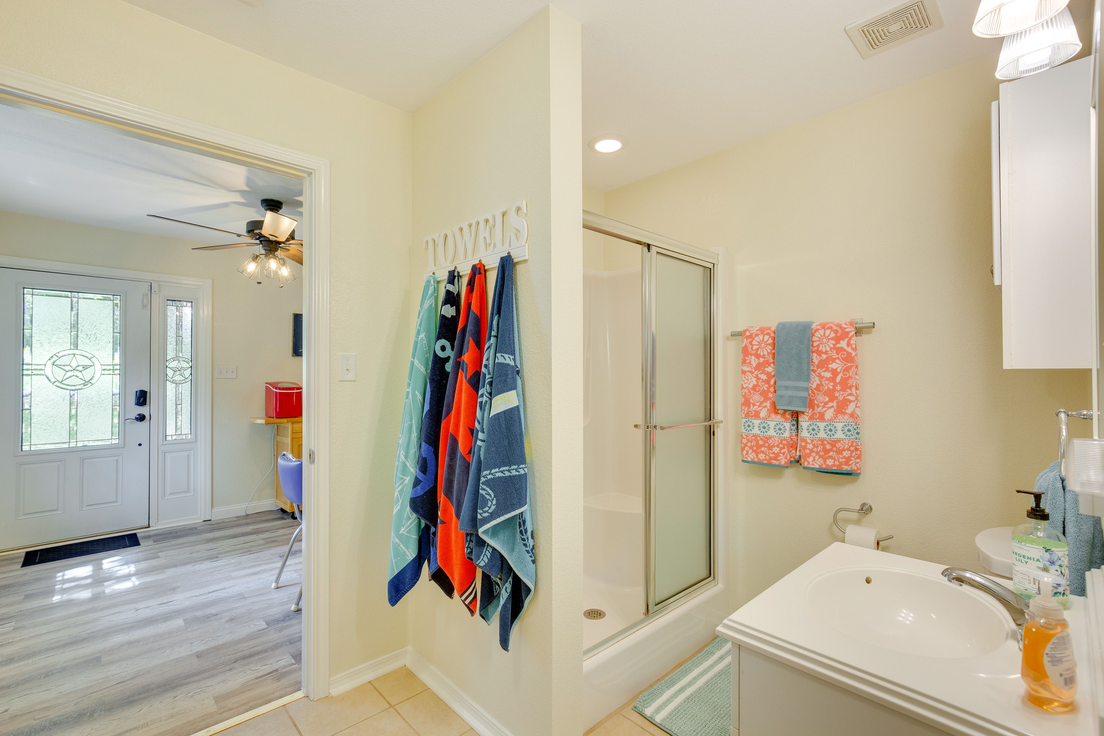 Full Bathroom | Walk-In Shower | Complimentary Toiletries