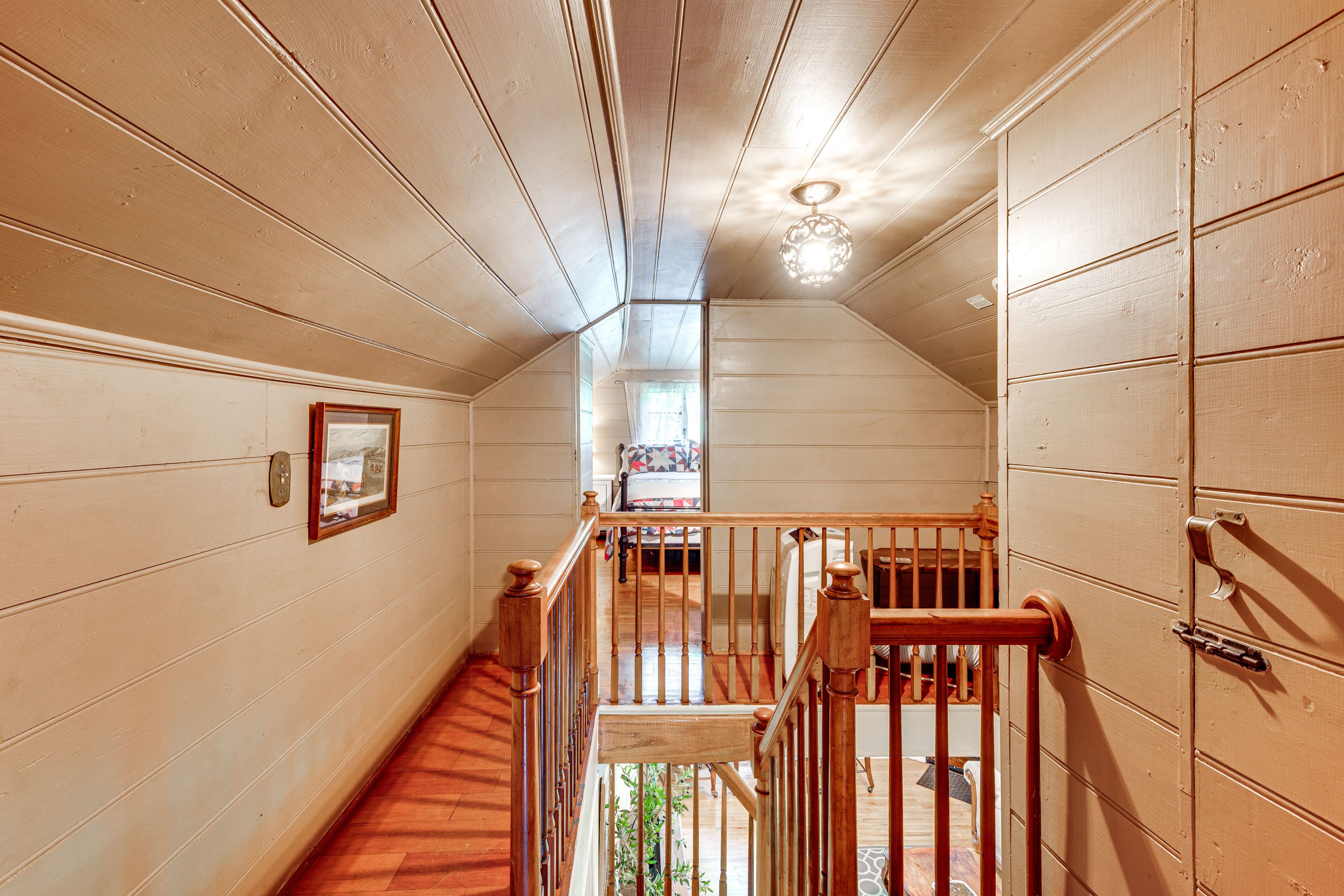 Upstairs