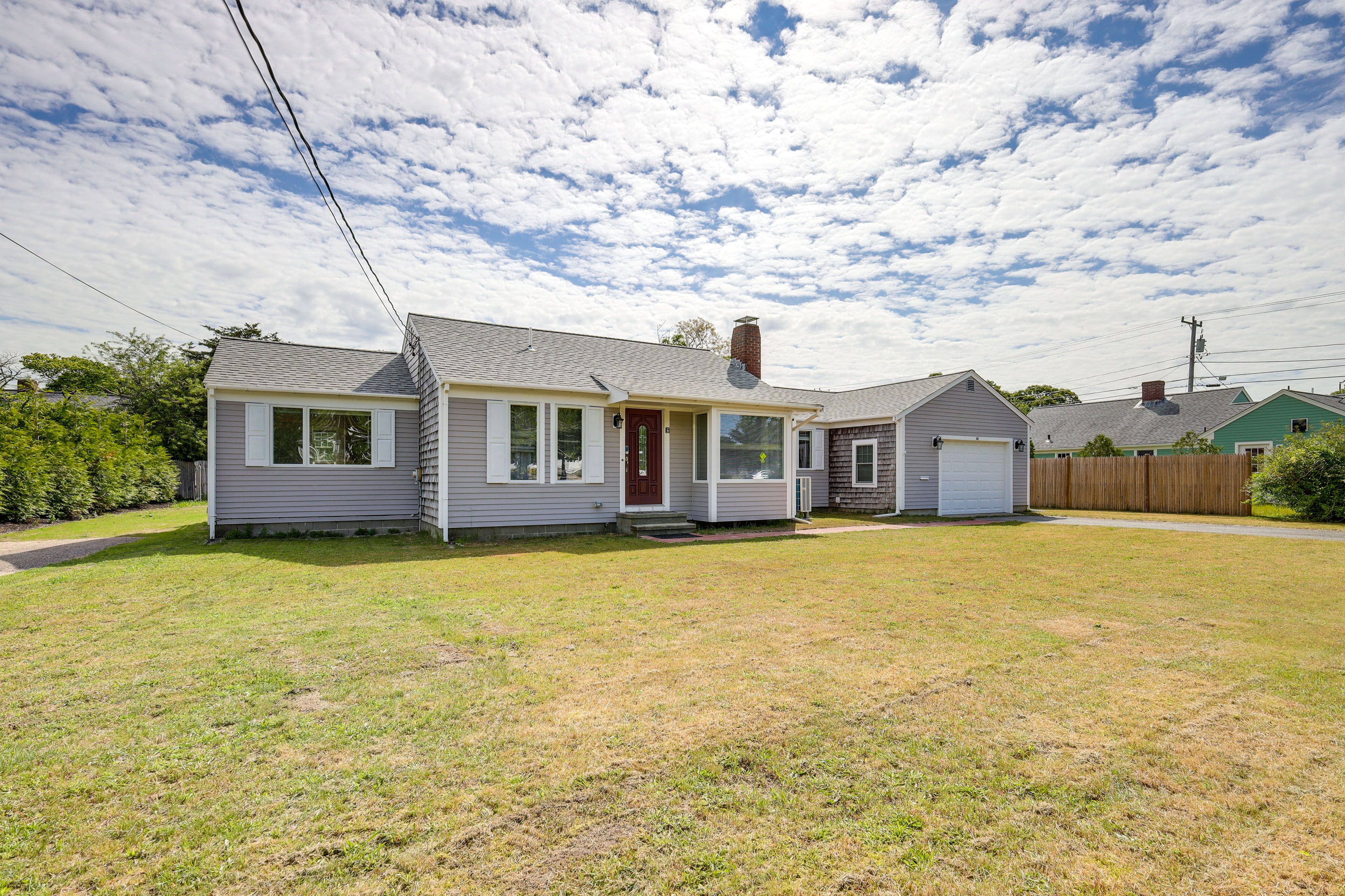 Yarmouth Vacation Rental | 3BR | 2BA | Steps Required | 1,657 Sq Ft