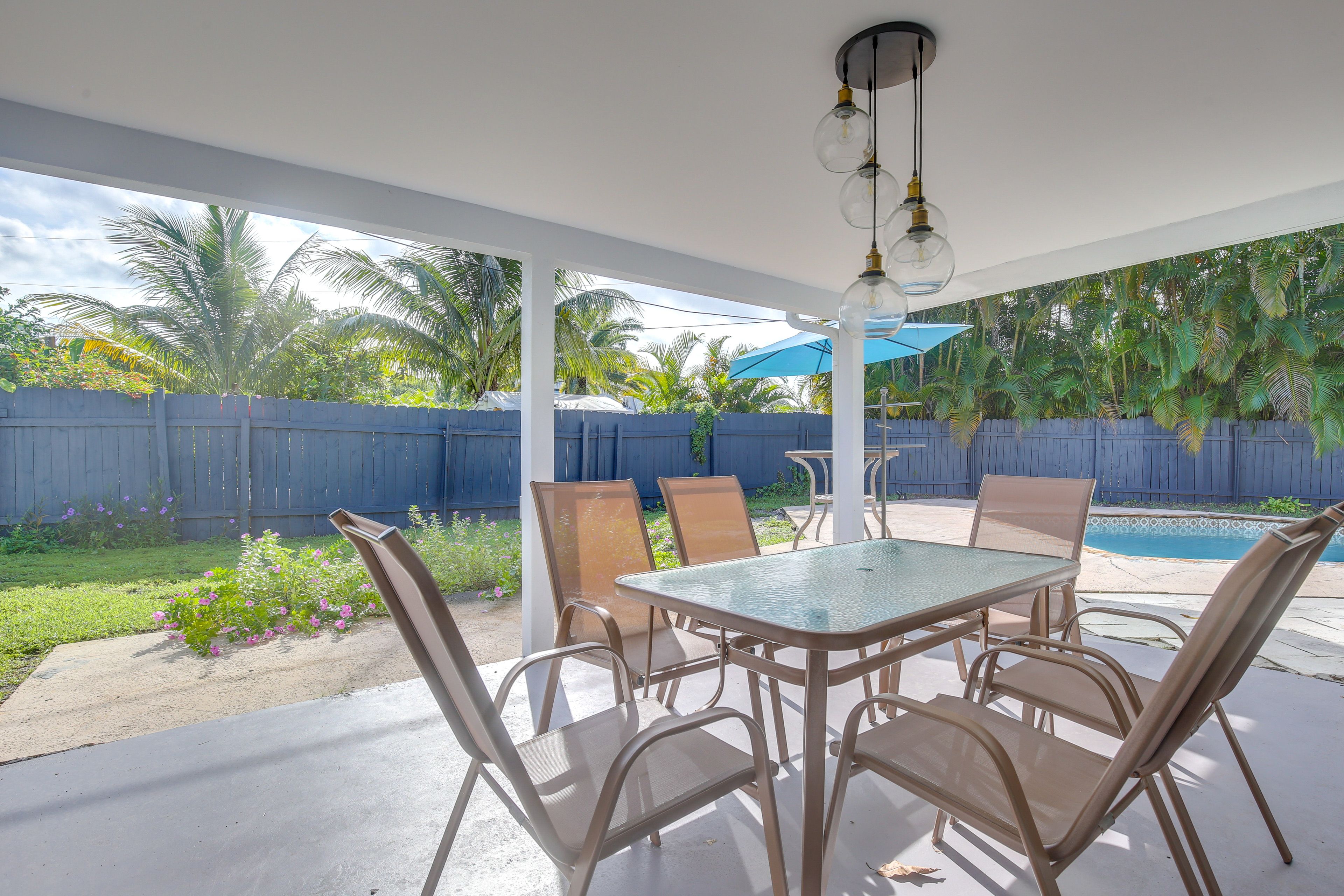 Patio | Outdoor Seating & Dining | 1,800 Sq Ft