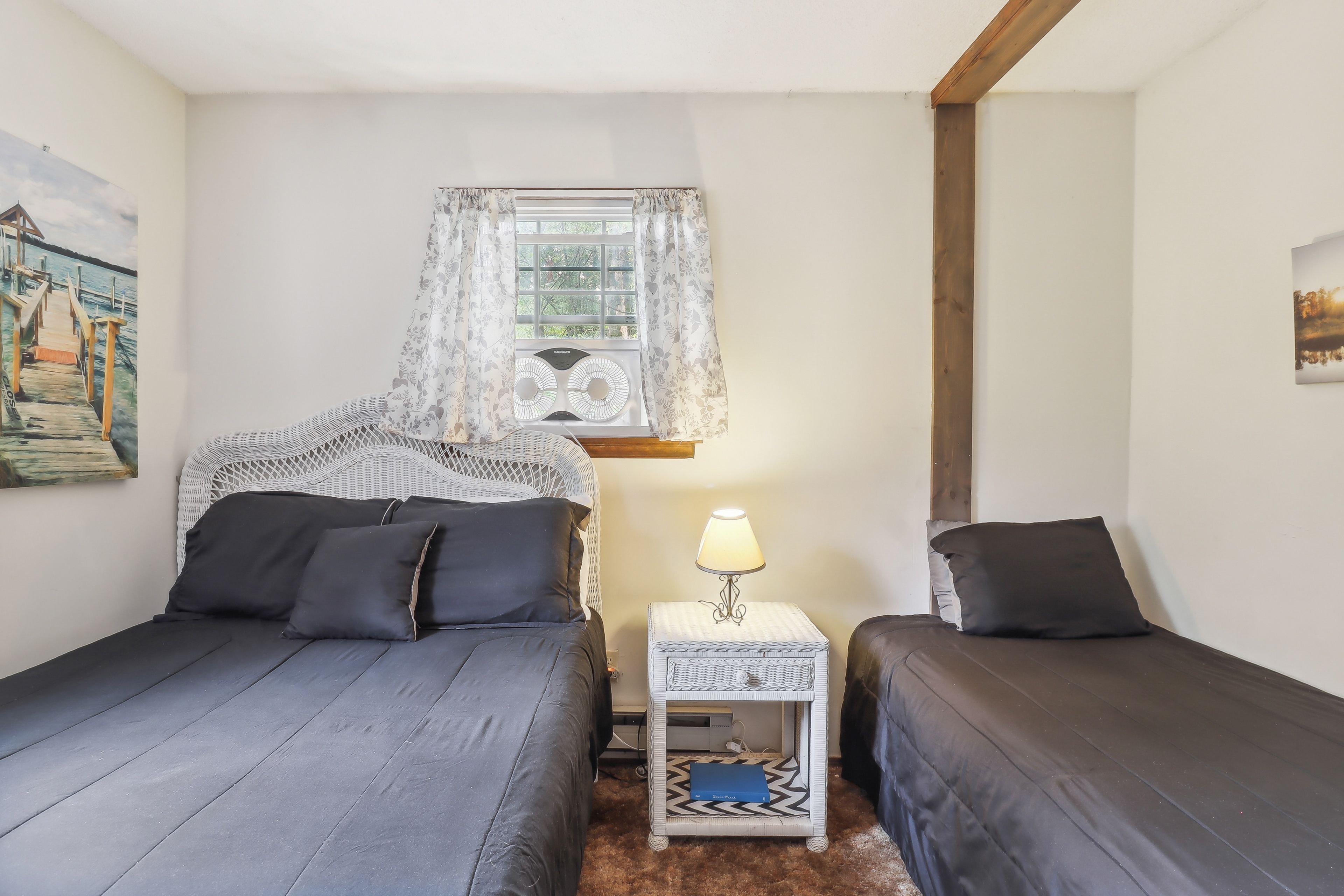 Bedroom 3 | Full Bed | Twin Bed | Flat-Screen TV