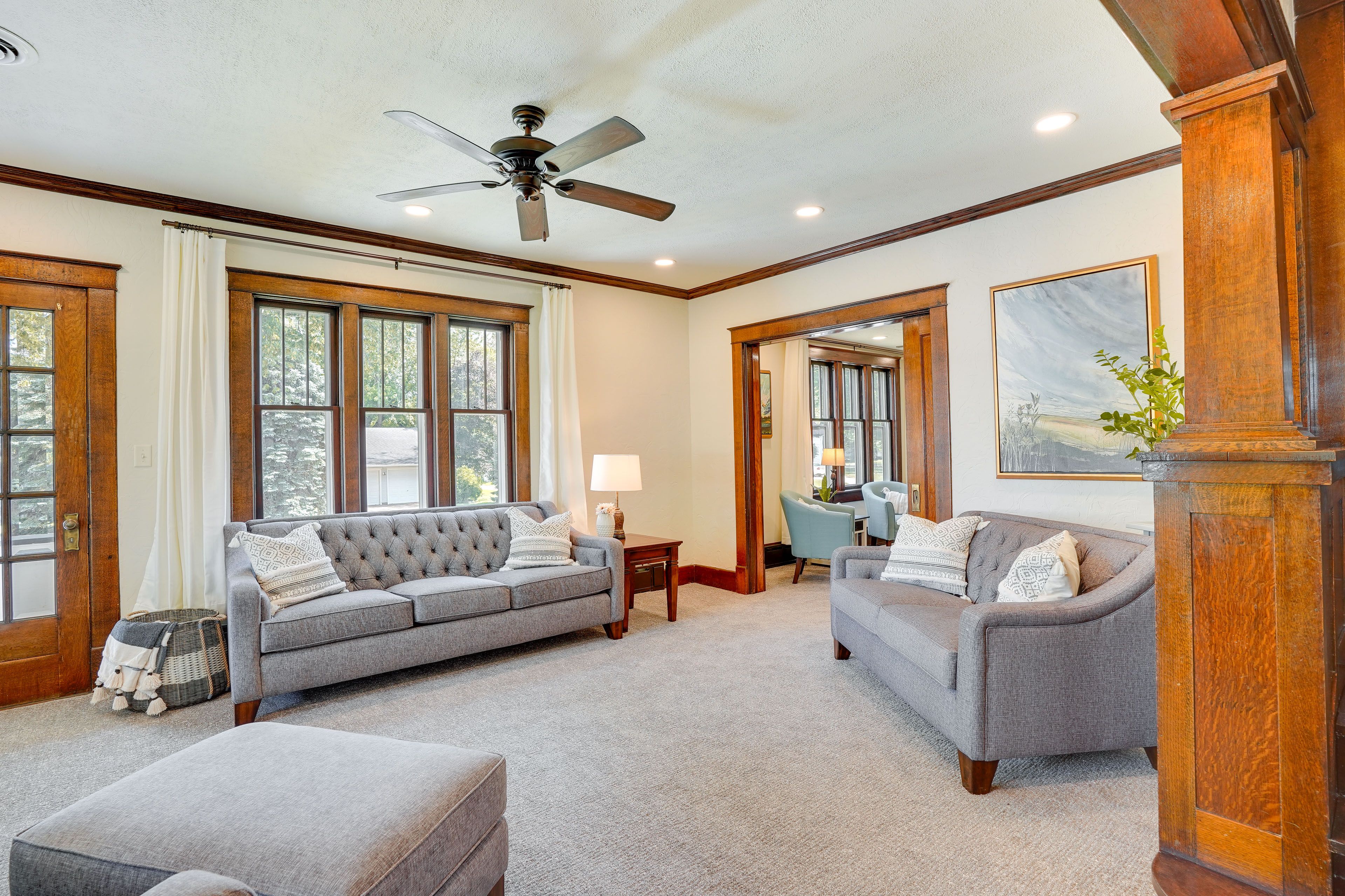 Living Room | Central Air Conditioning & Heating