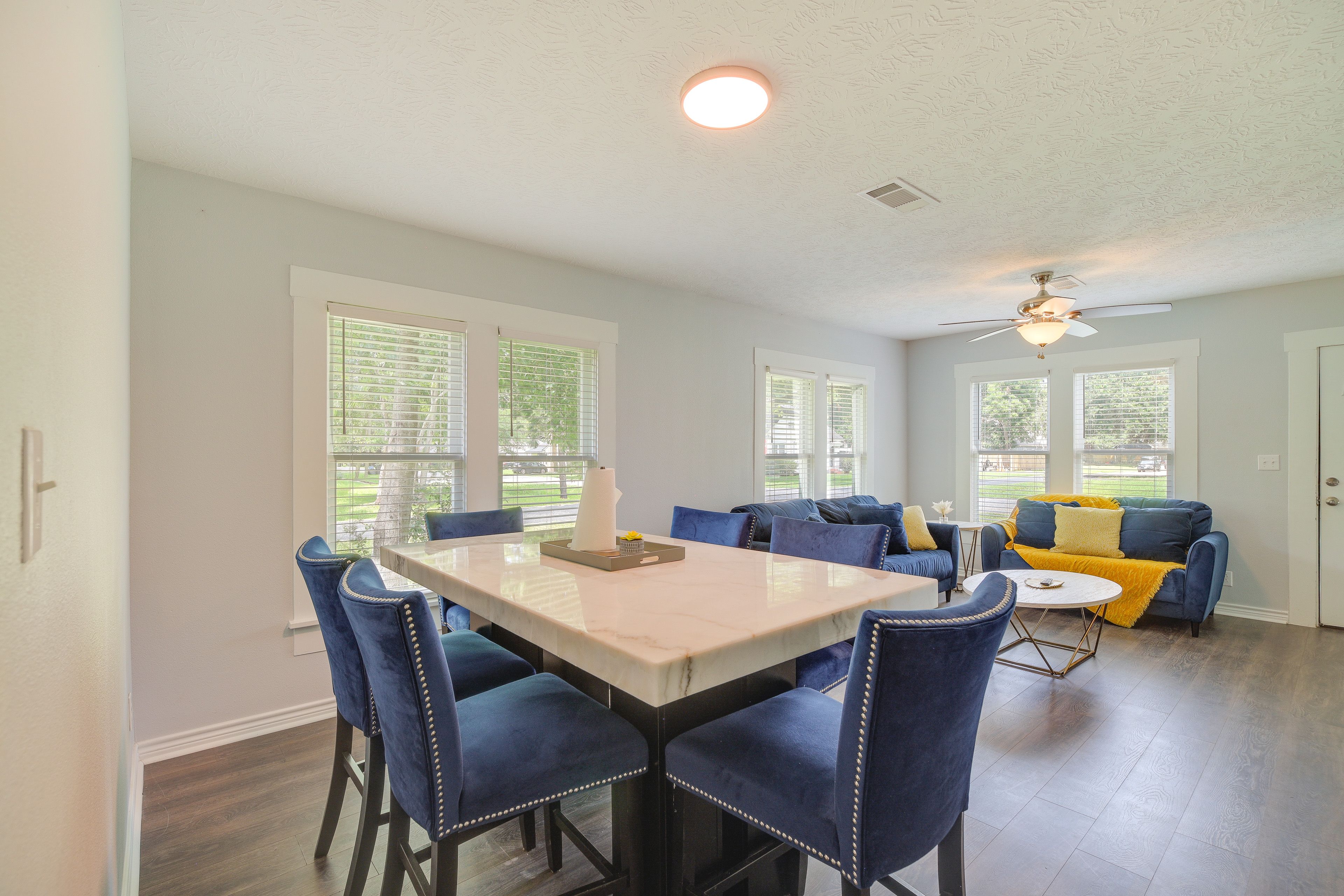 Dining Area | Dishware/Flatware | Trash Bags/Paper Towels