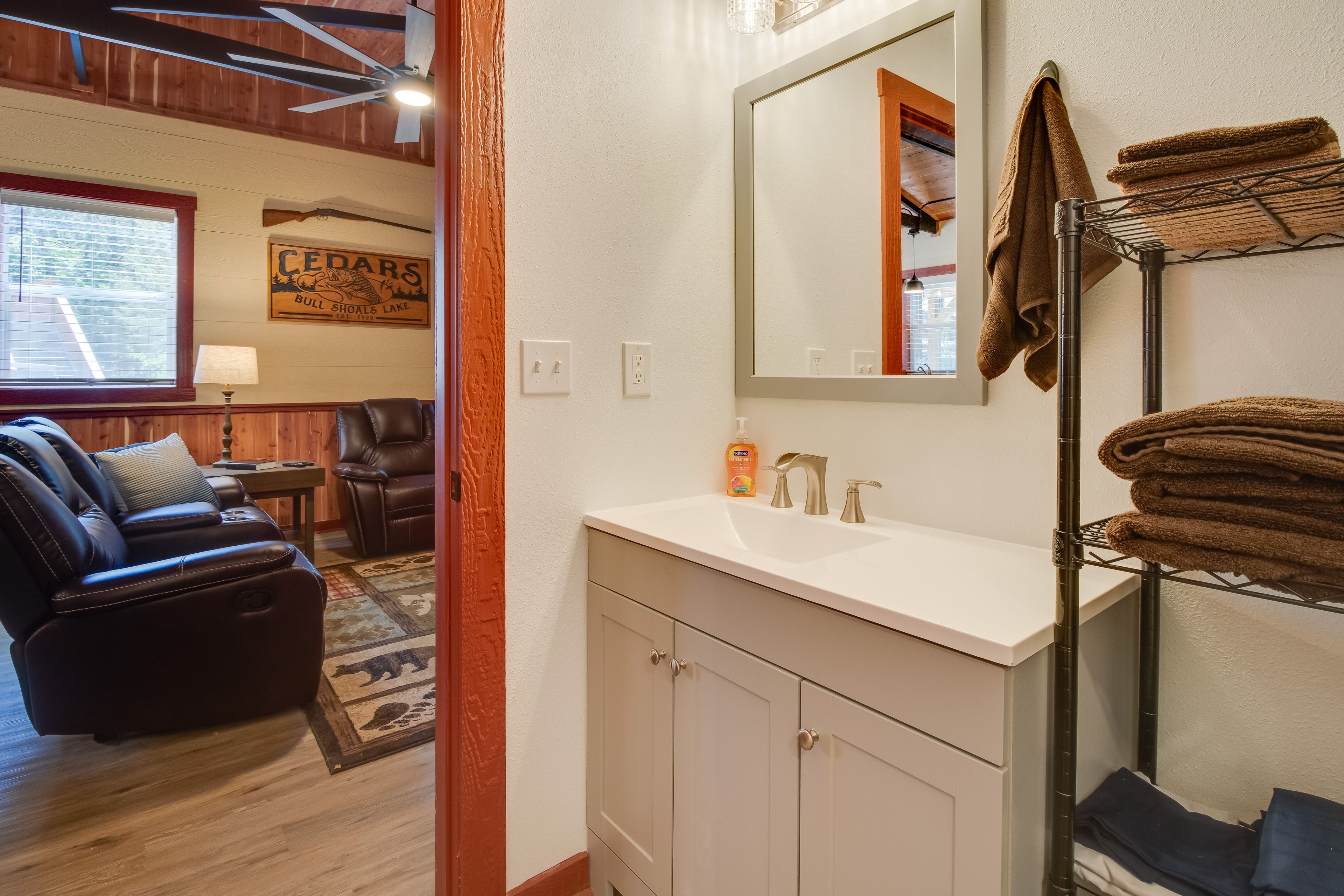 Bathroom | Complimentary Toiletries | In-Unit Laundry