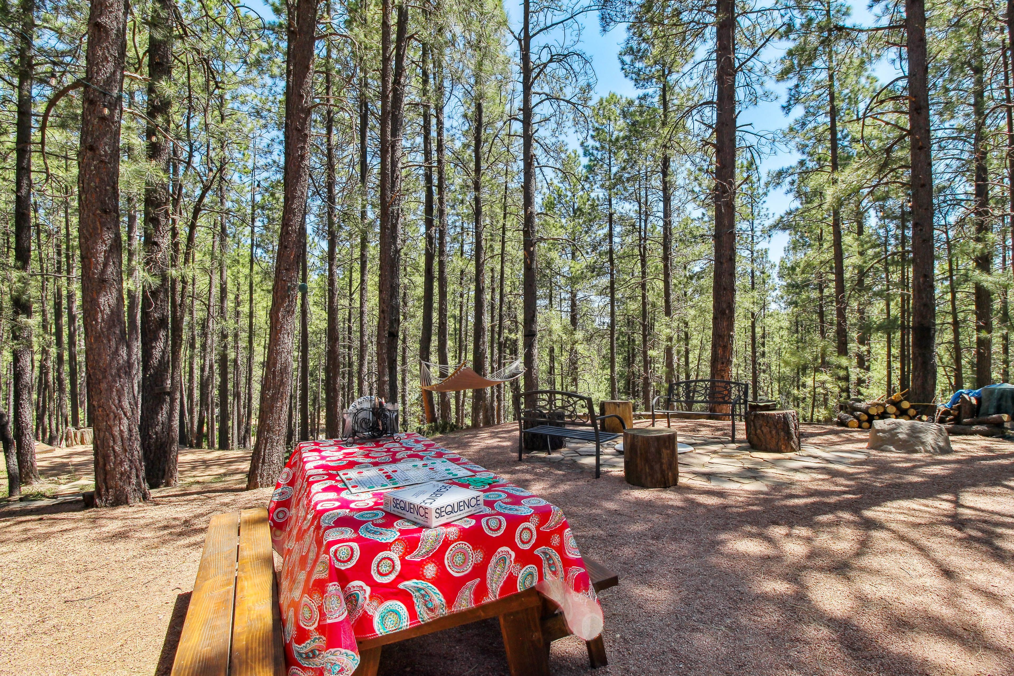 Outdoor Living Area | Picnic Tables | Backyard Games