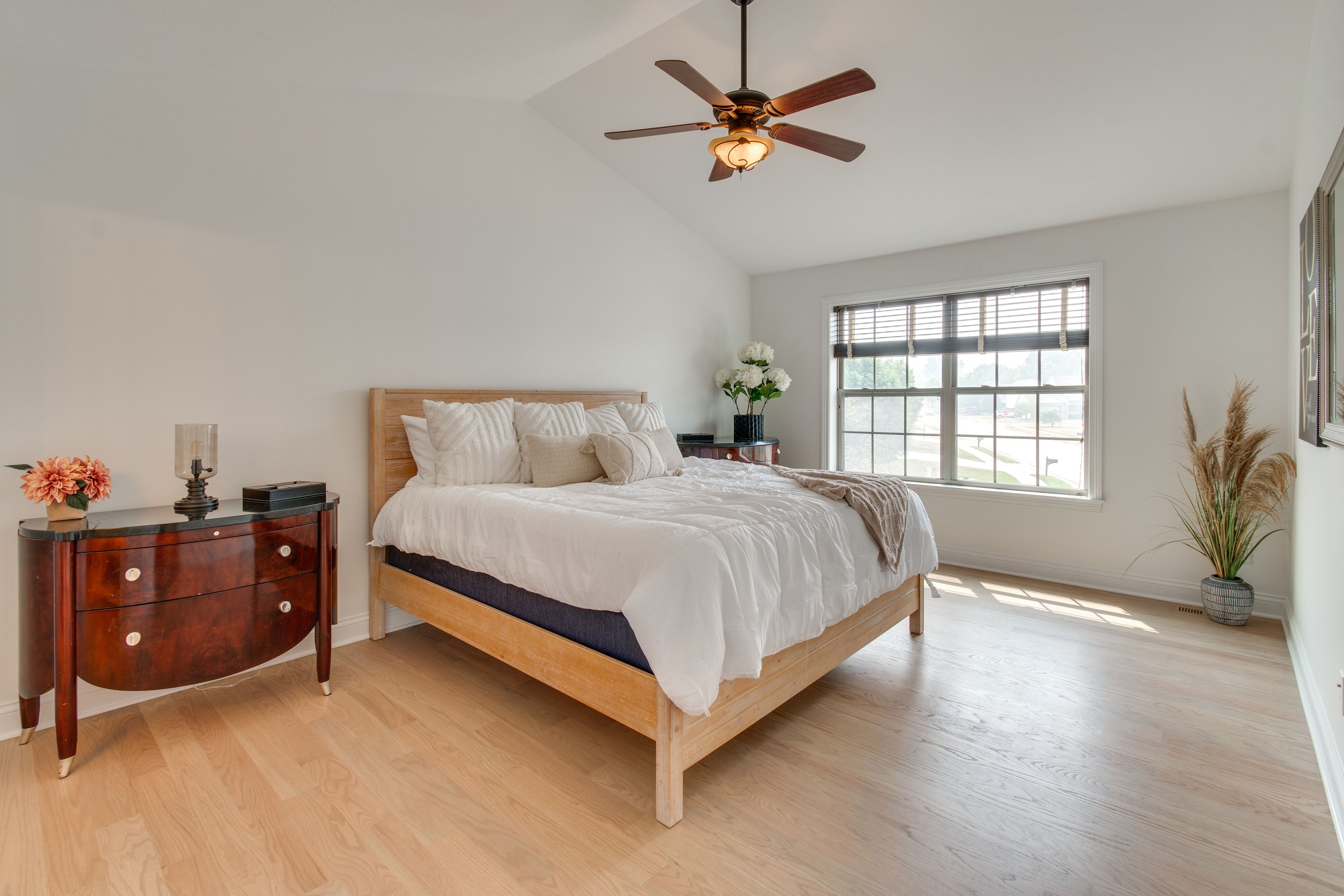 Bedroom 1 | King Bed | Linens Provided | 2nd Floor | Stairs Required
