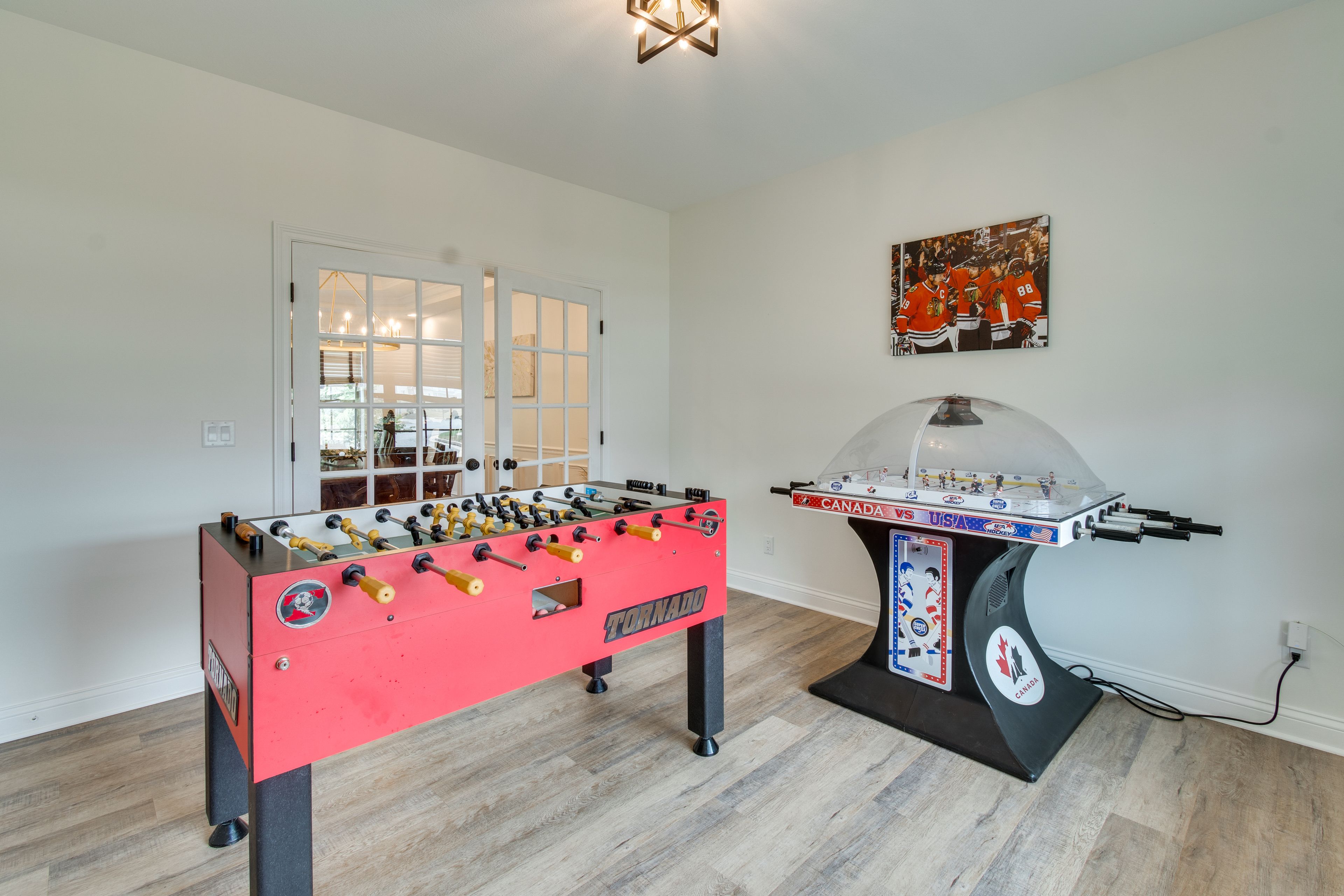 Game Room | Foosball Table | Bubble Hockey Table