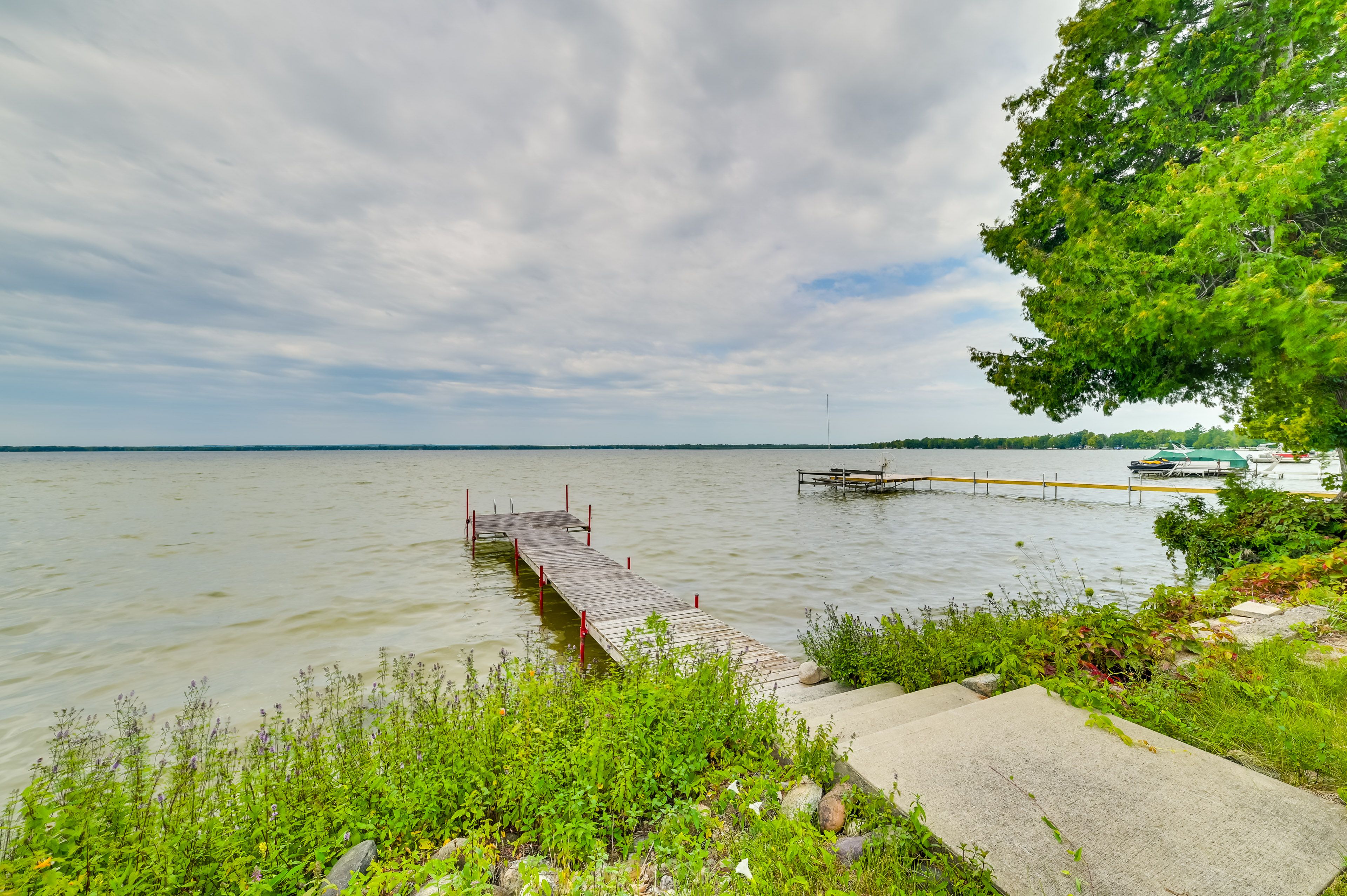 Seasonal Private Dock (Mid Spring-Early Fall) | Black Lake Access (On-Site)