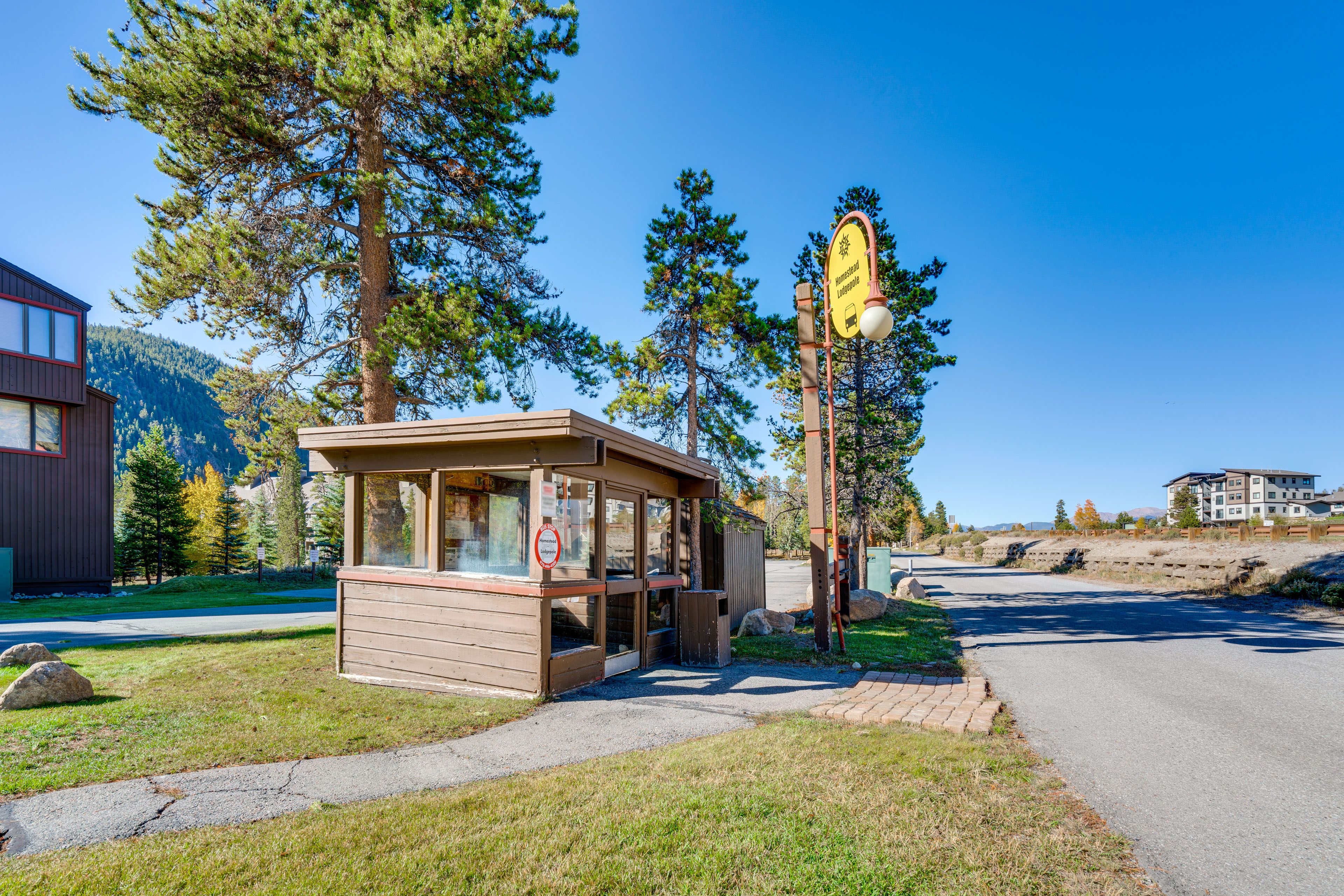 Heated Bus Stop