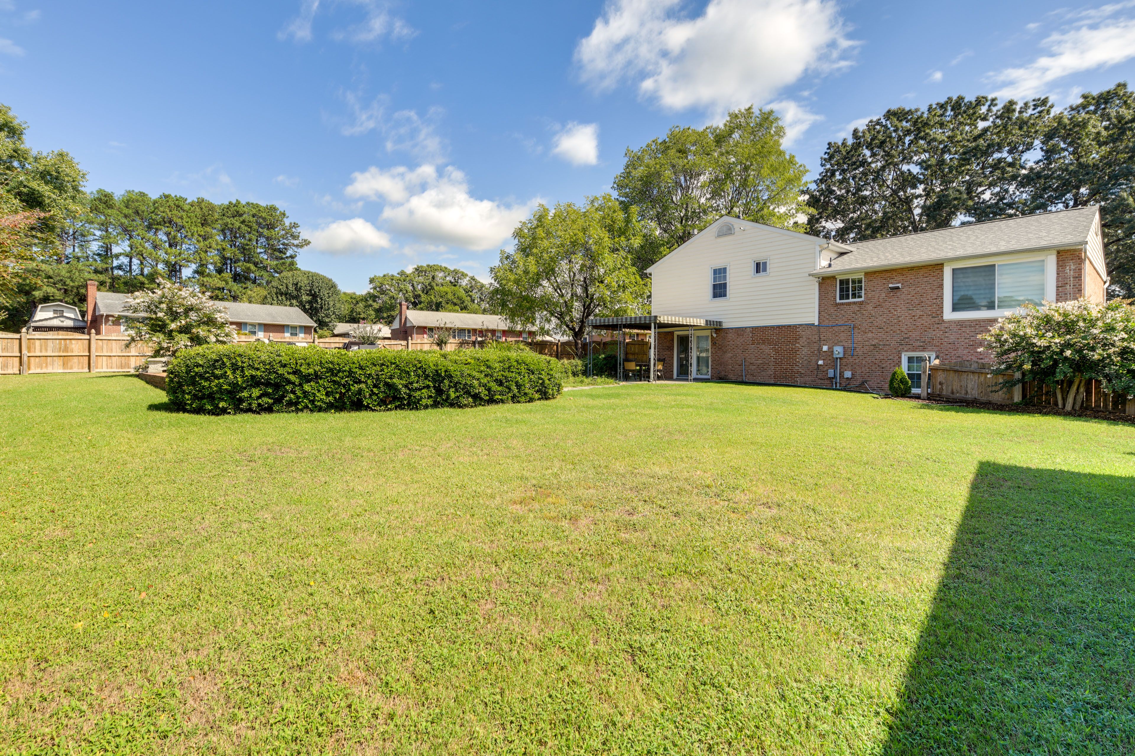 House Exterior | Shared Fenced Yard