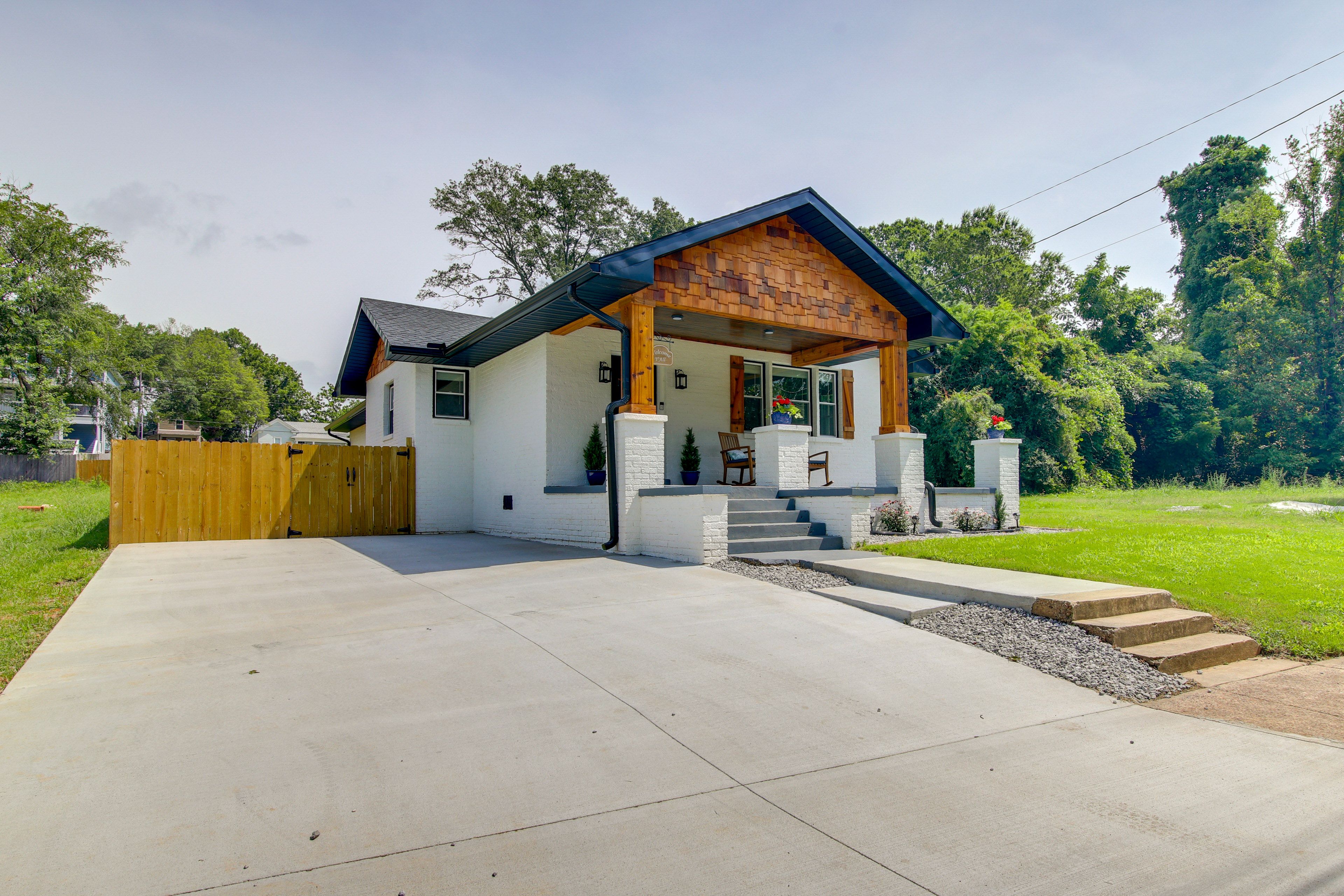 House Exterior | Driveway (4 Vehicles) | Free Street Parking