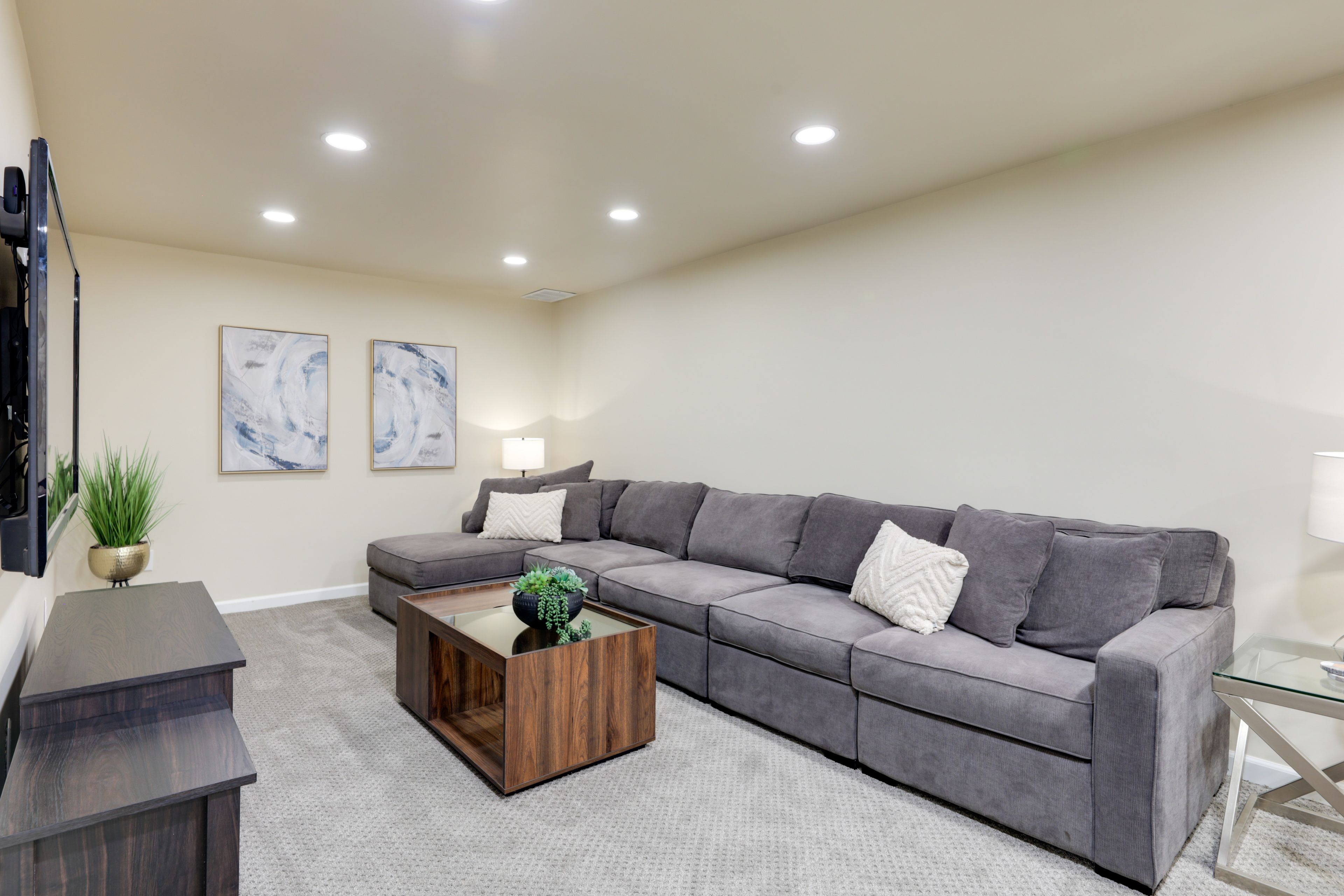 Downstairs Game Room | Foosball Table