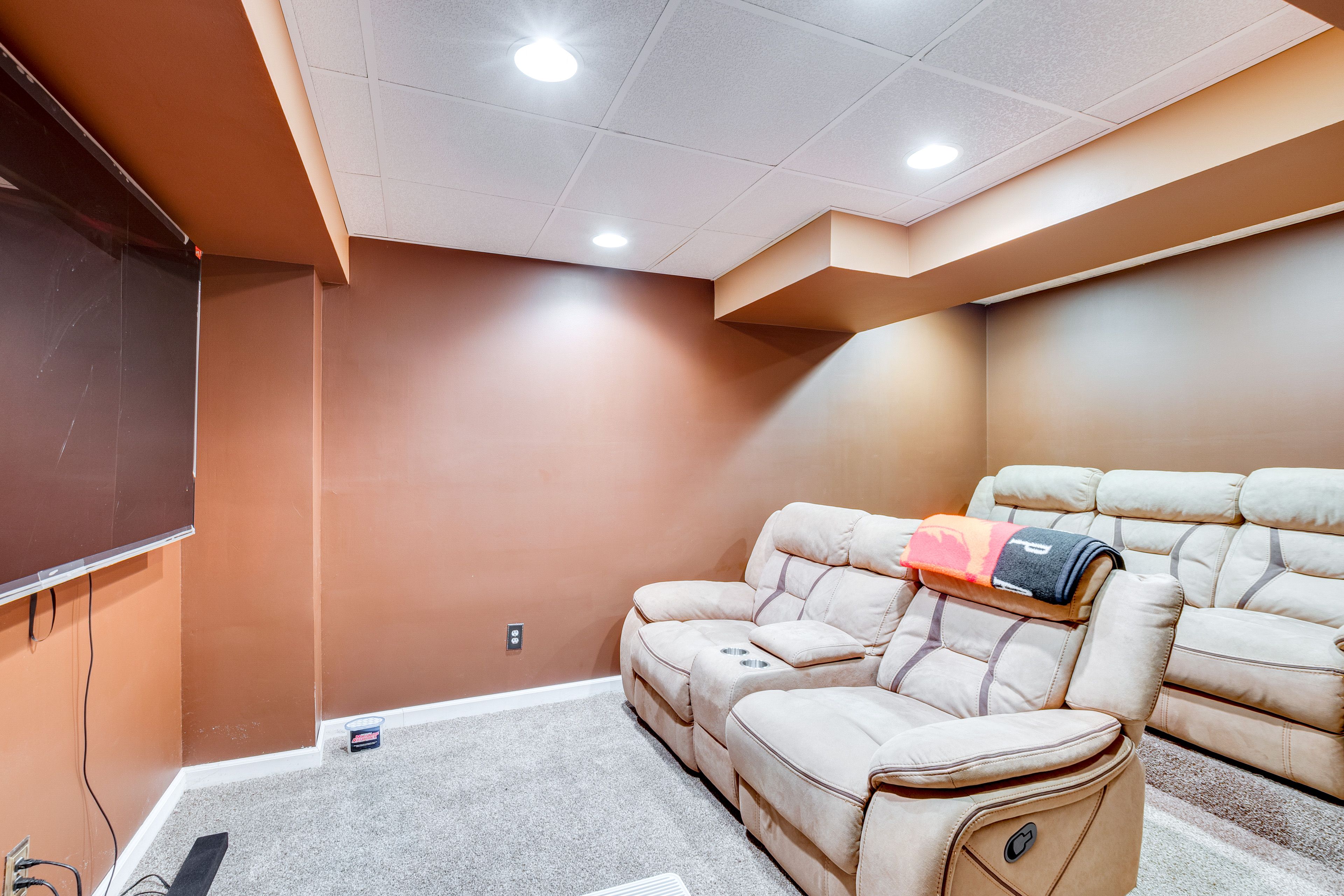 Theater Room | Basement Floor