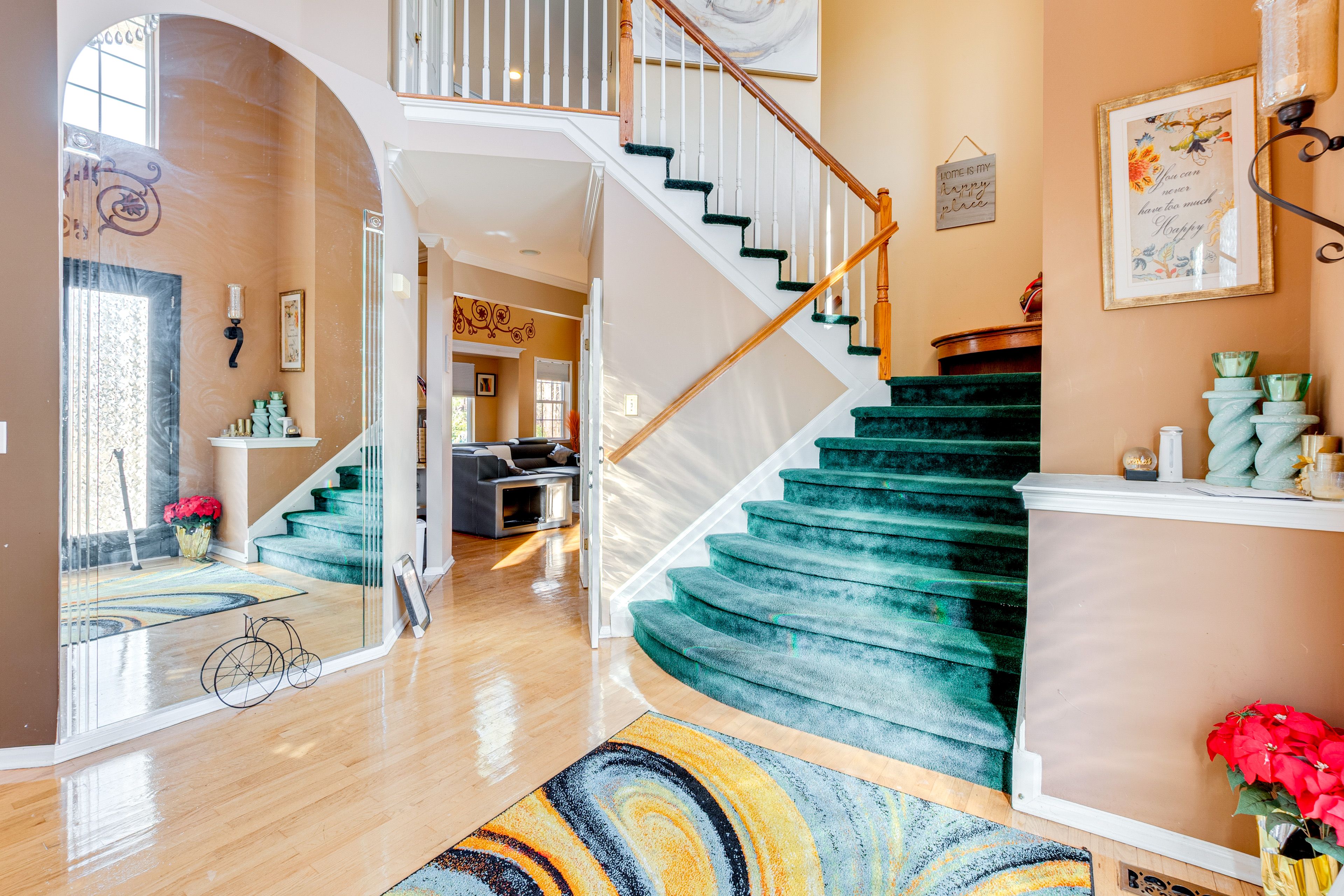 Stairs to Access 2nd Floor