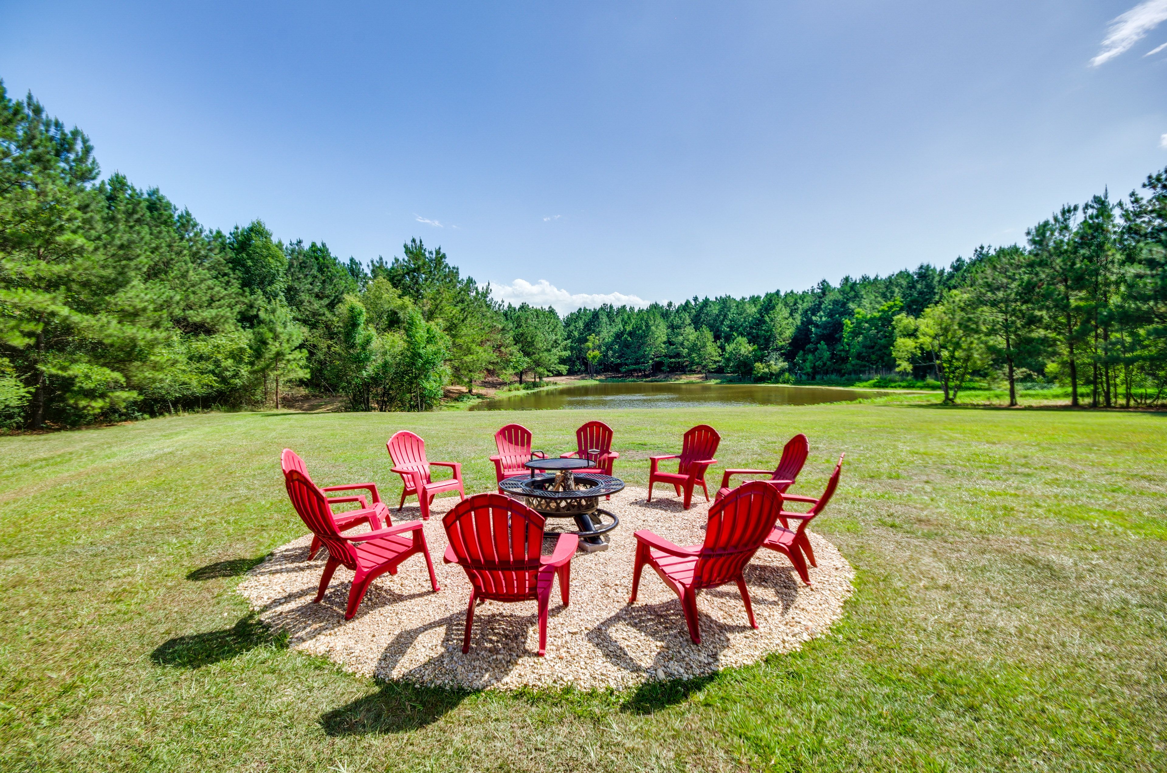 Wood-Burning Fire Pit