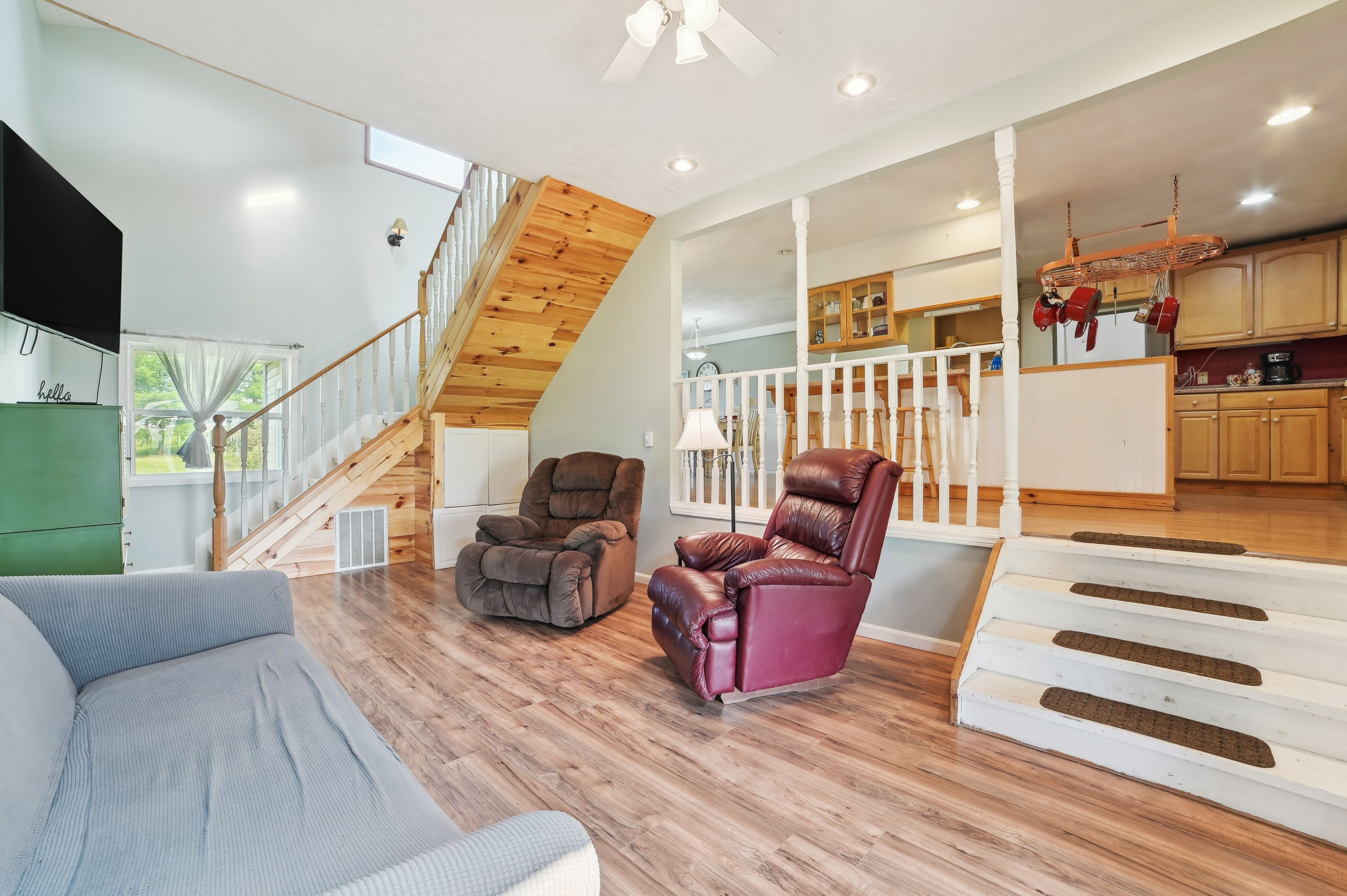 Living Room | Smart TV | DVD Player | Video Library