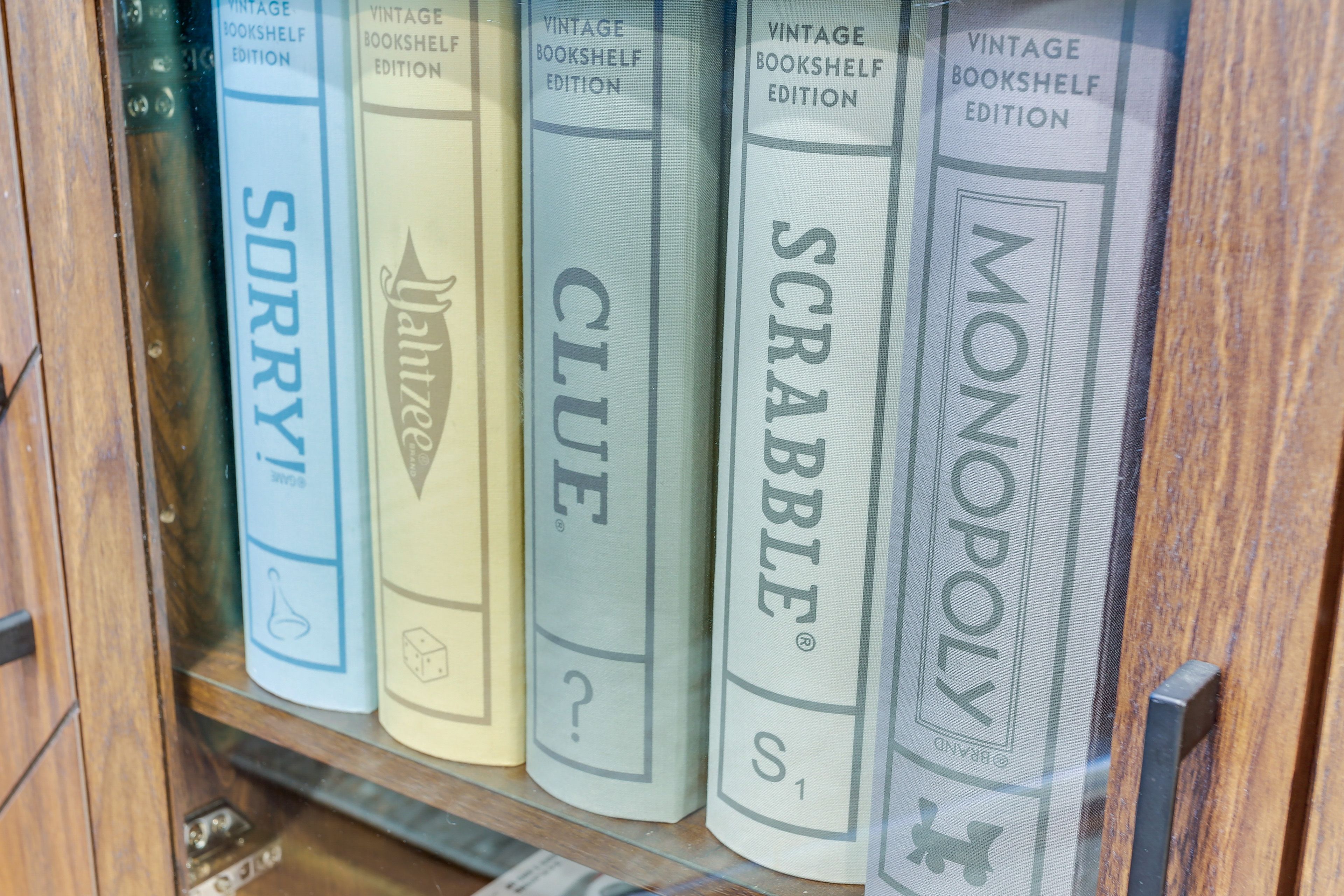 Decorative Fireplace | Book & Board Game Collection
